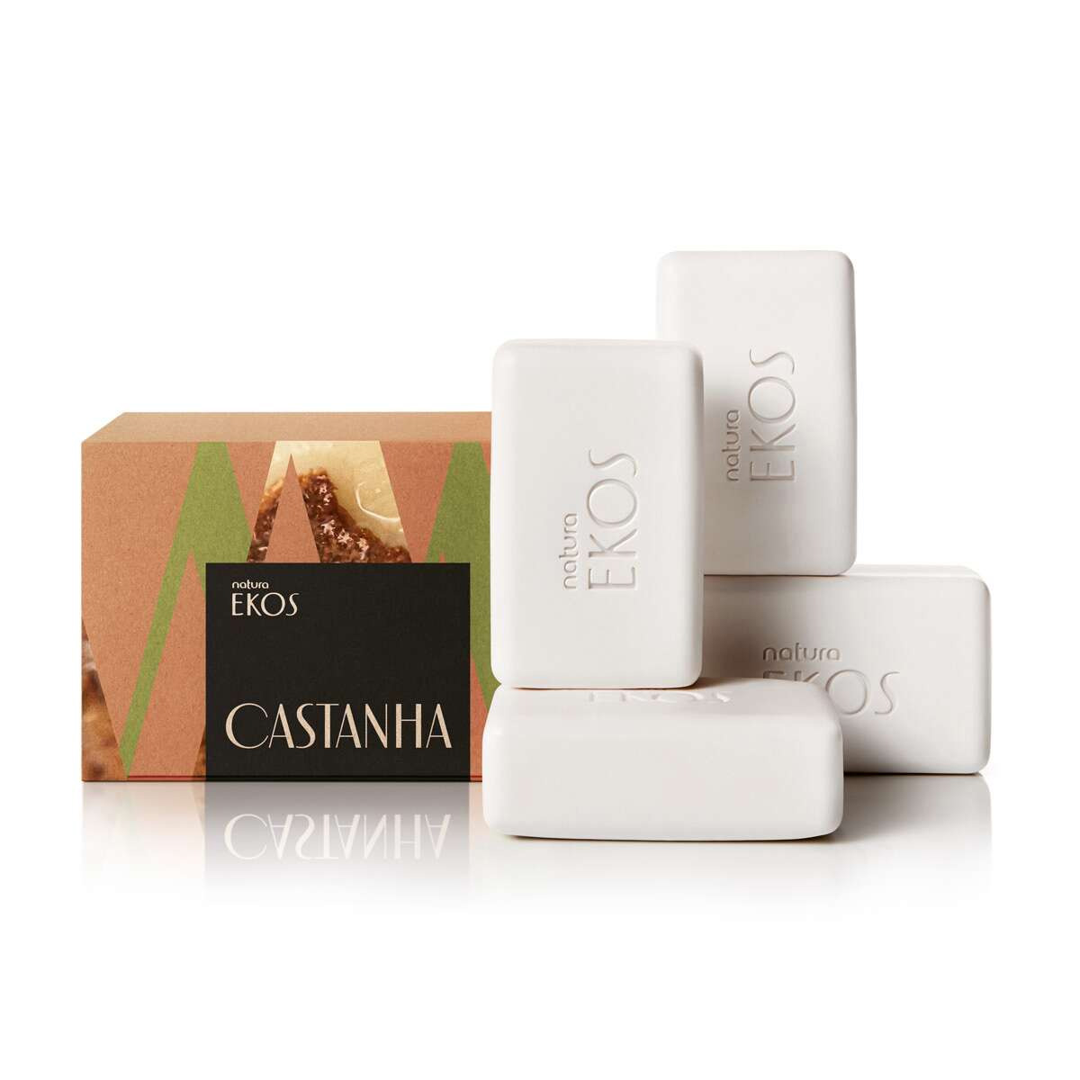 Jabón en barra Ekos Castaña