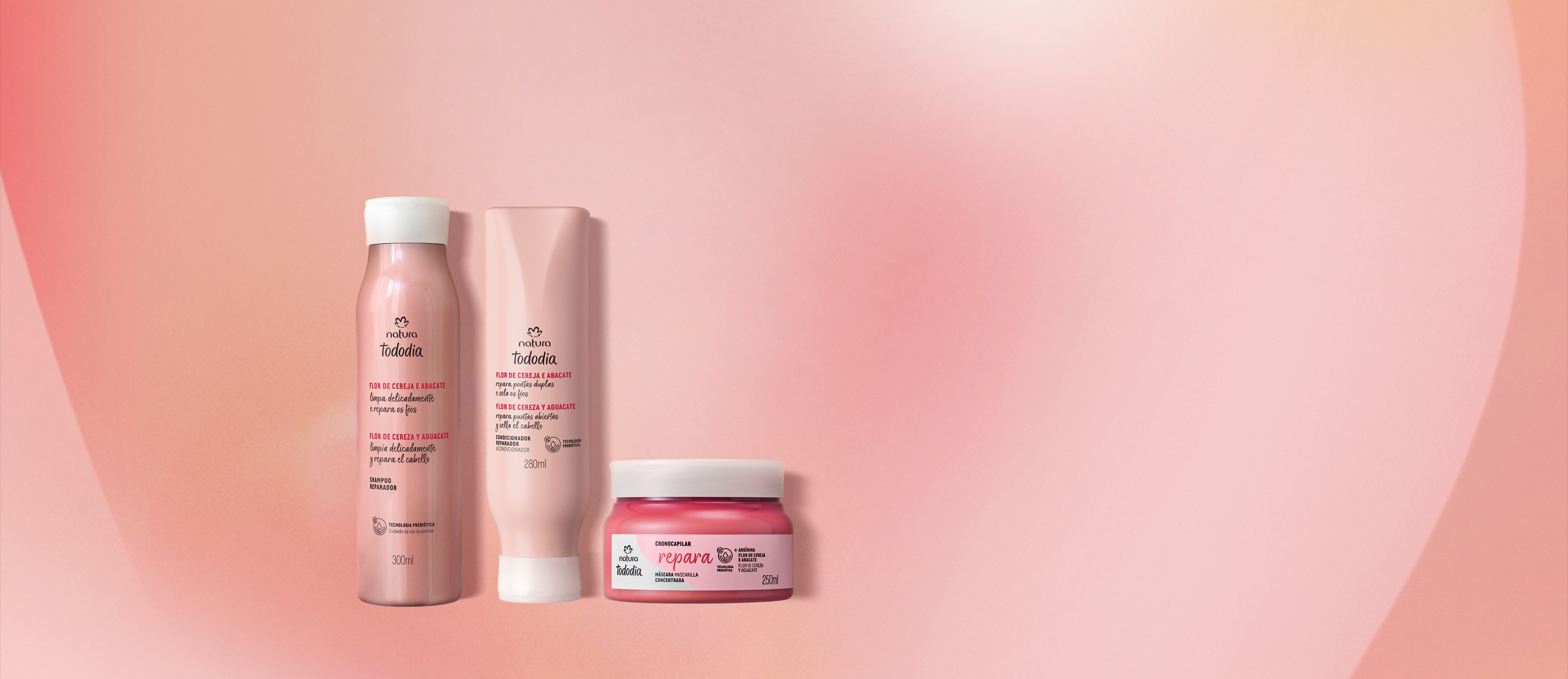 Kit Tododia reparación completo flor de cereza y aguacate