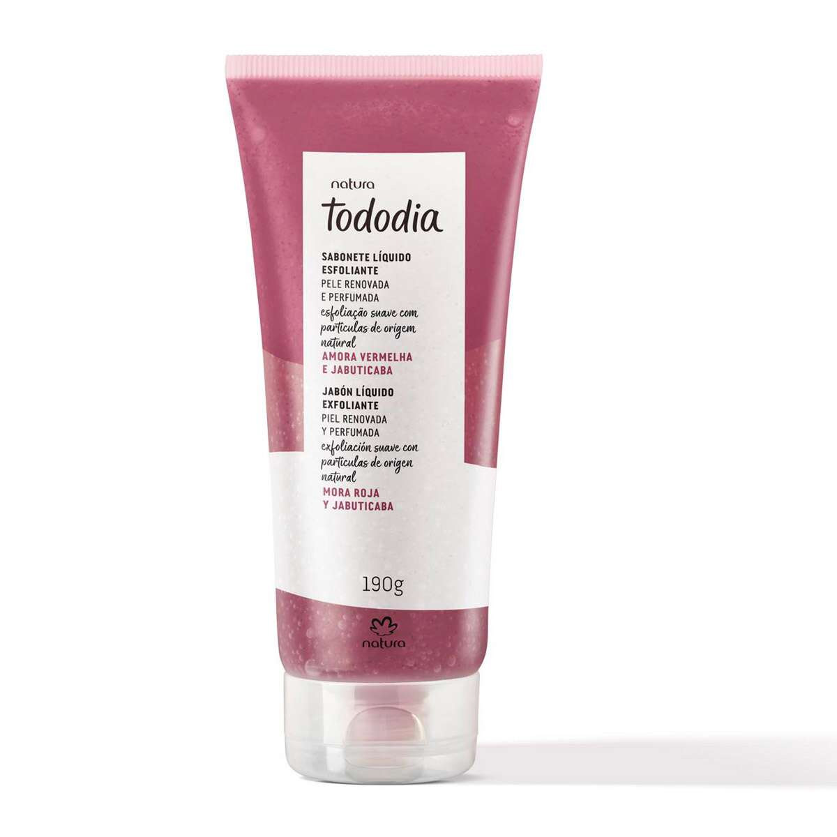 Tododia Jabón Líquido Exfoliante Mora Roja y Jabuticaba 190 g