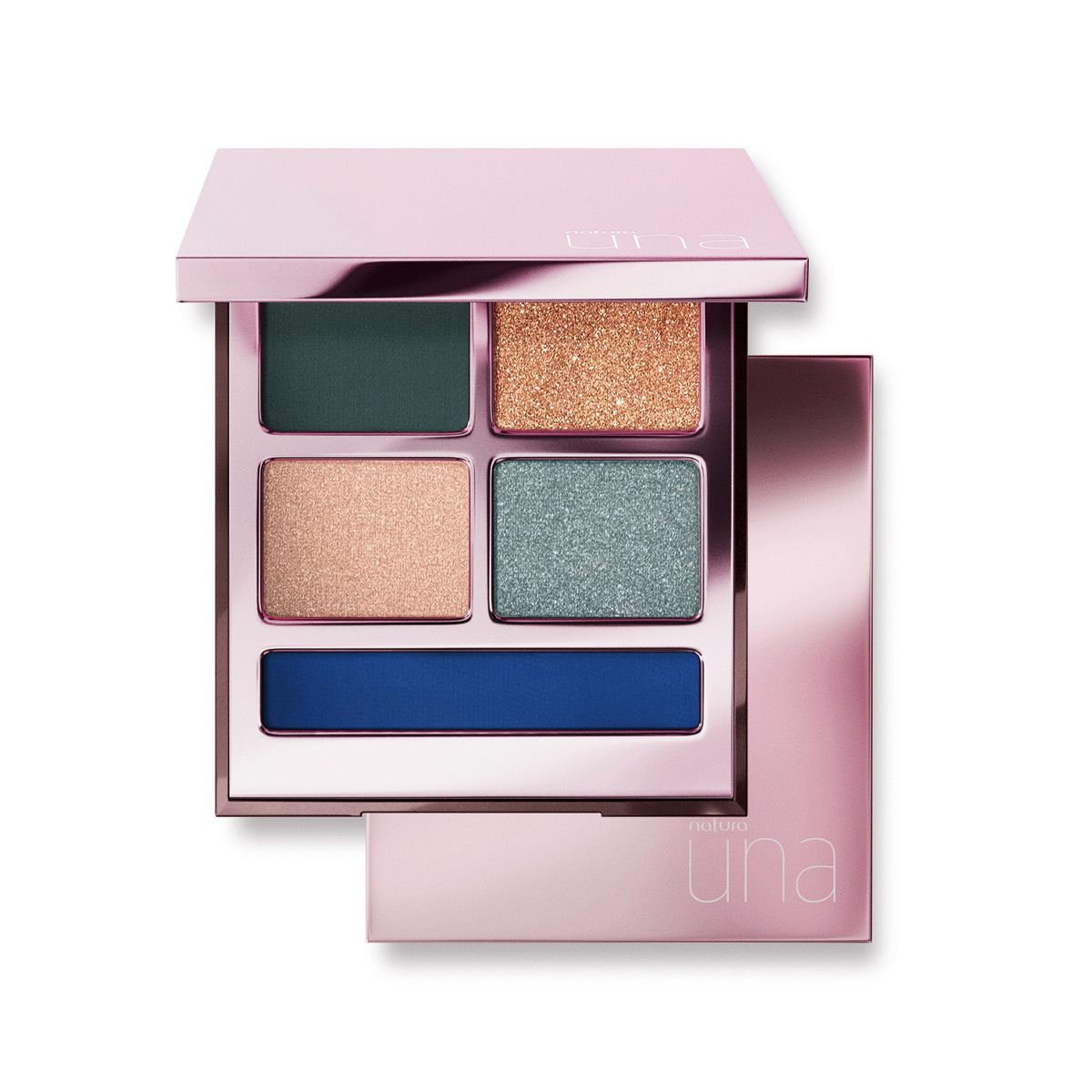 Pro palette de sombras 5 colores zafiro