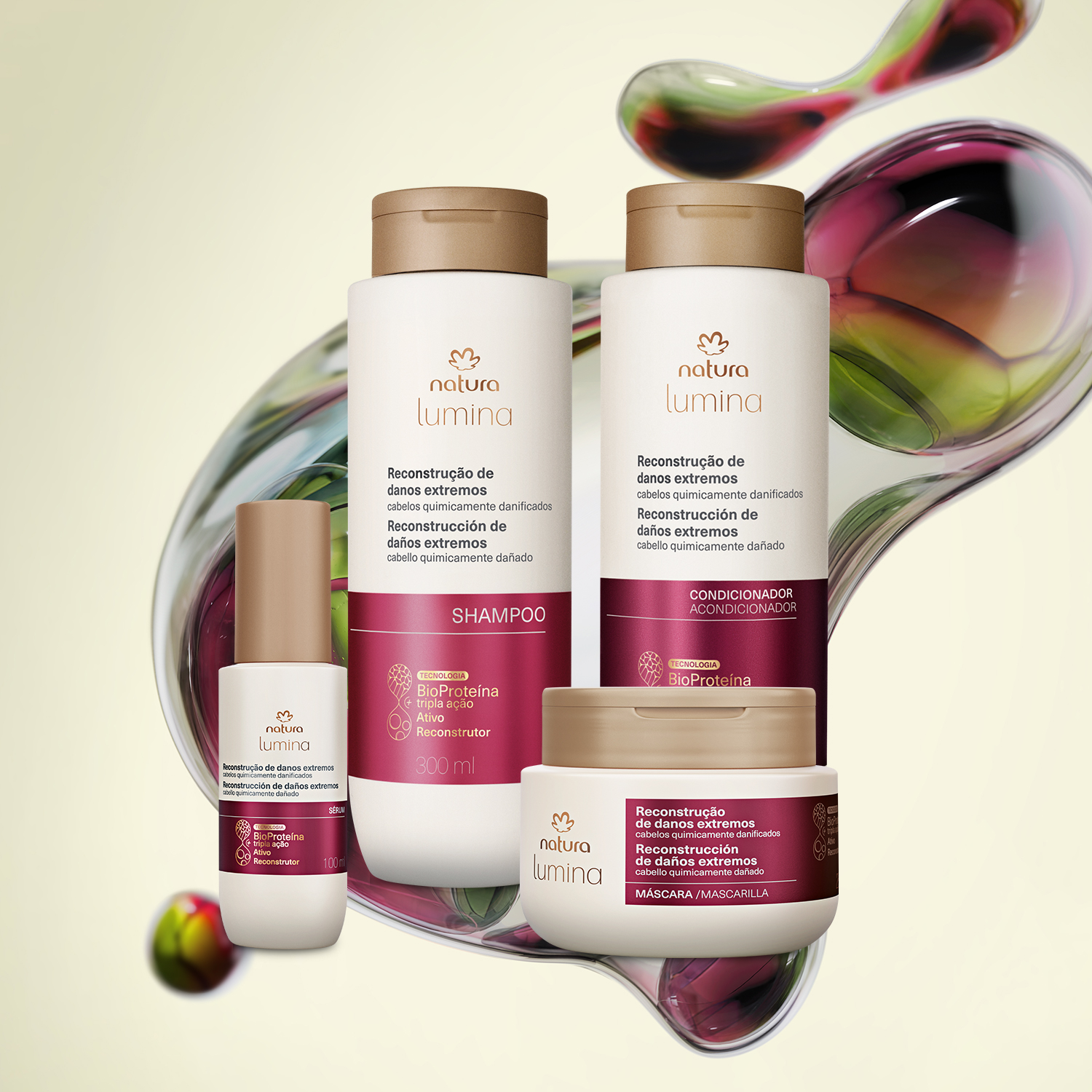 Kit Lumina Reconstrucción Tratamiento Completo