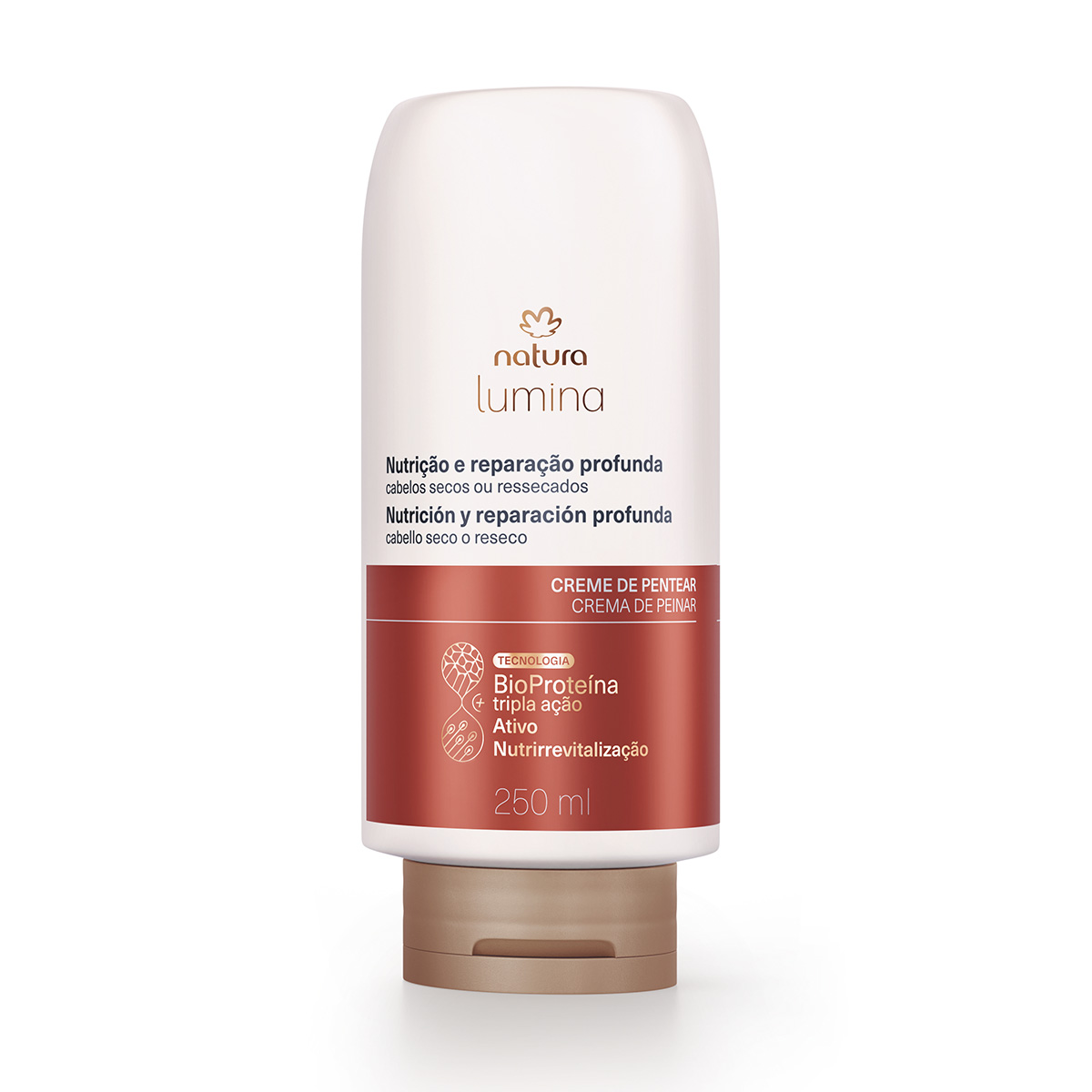 Crema para peinar selladora de cutículas Lumina