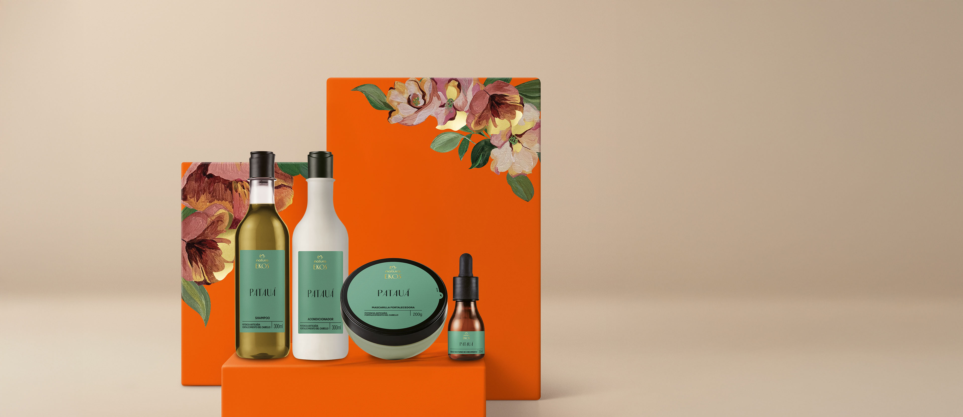 Regalo Madres Ekos Patauá (1 Acondicionador + 1 Shampoo + 1 Máscara + 1 Tónico)