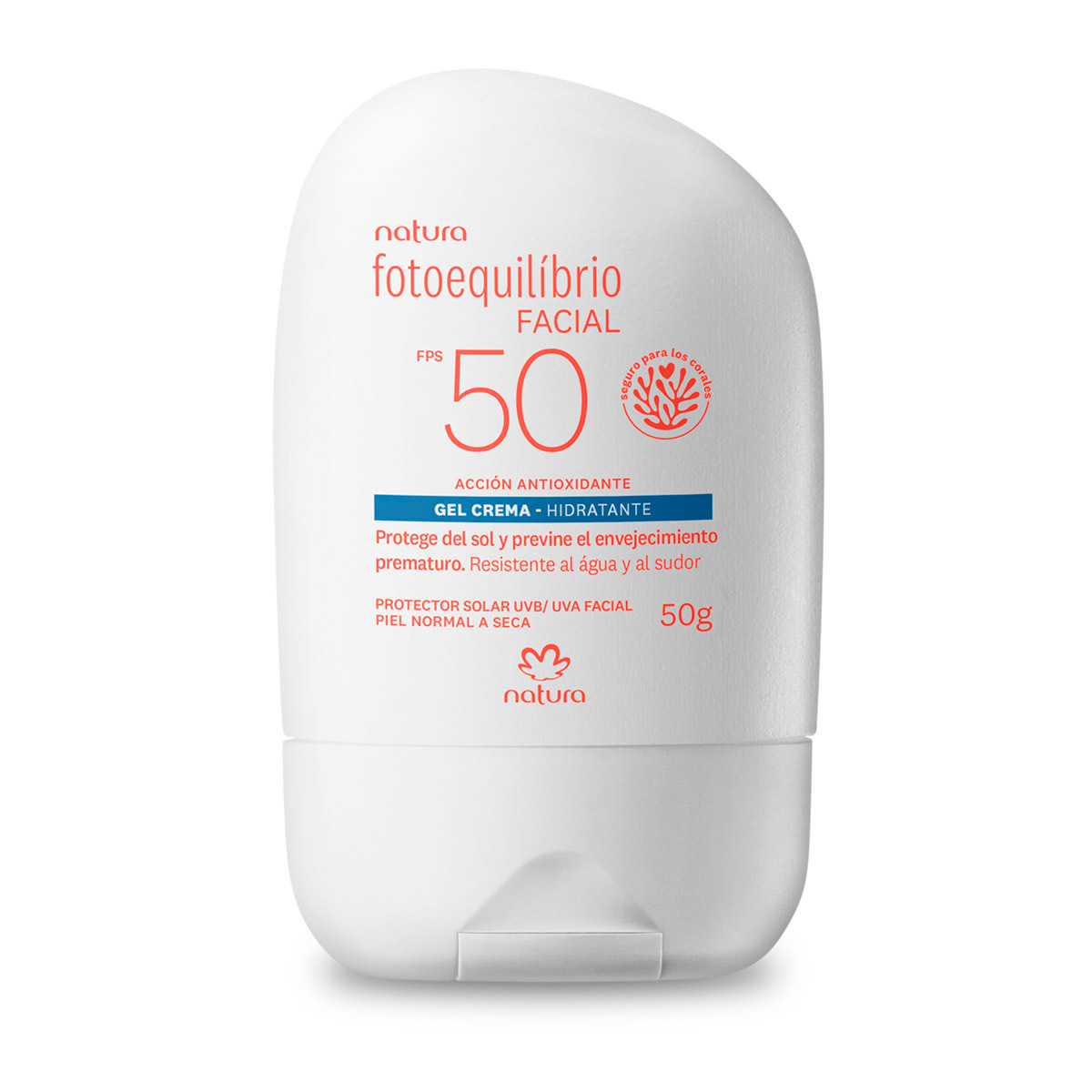 Protector solar facial en gel crema FPS 50 Fotoequilíbrio - 50g