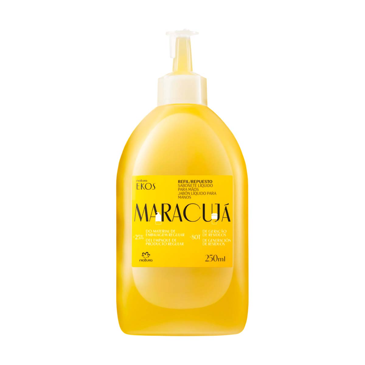 Repuesto jabón líquido para manos Ekos maracuyá - 250ml