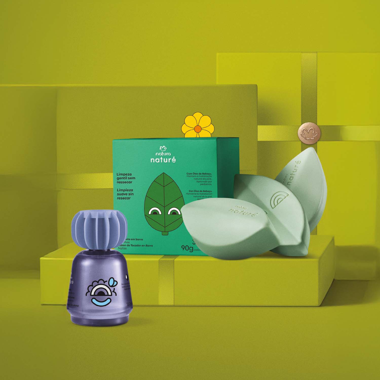 Regalo Colonia Molinos de Viento y Jabones Naturé