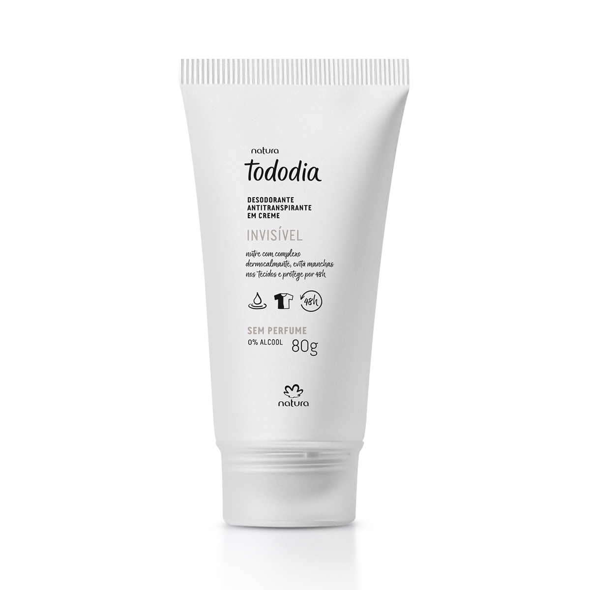 Desodorante antitranspirante en crema Tododia invisible