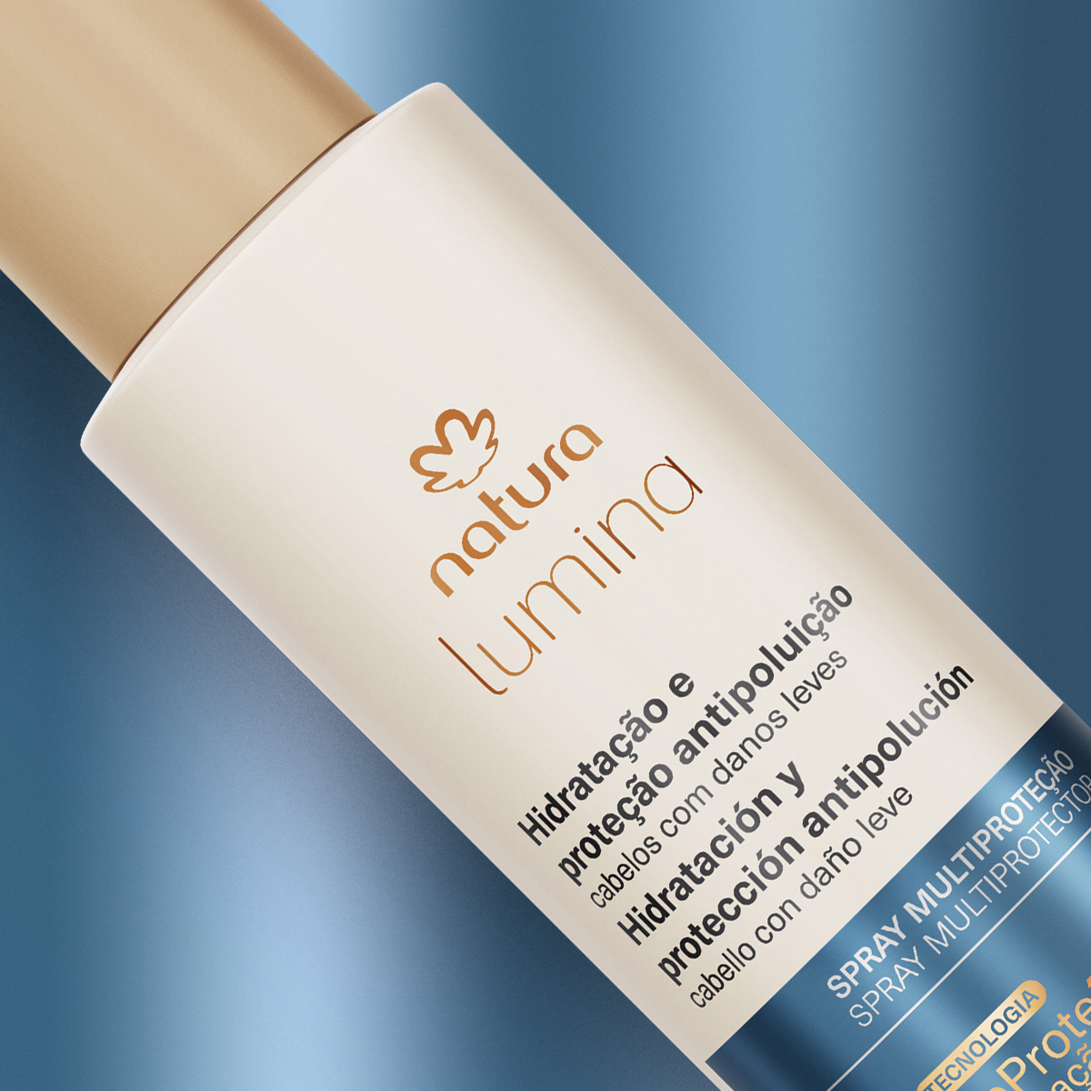 Spray para peinar antipolución Lumina