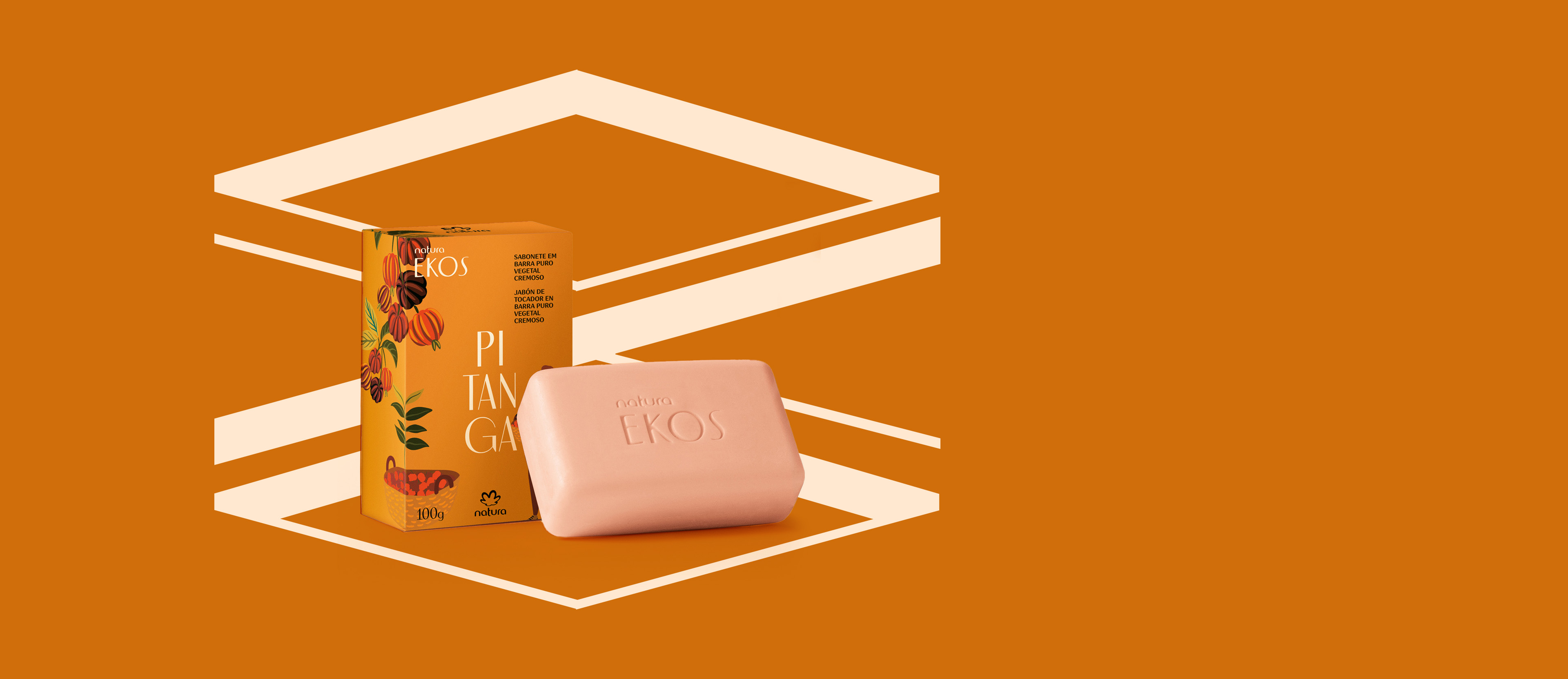 Jabón en barra Ekos Pitanga