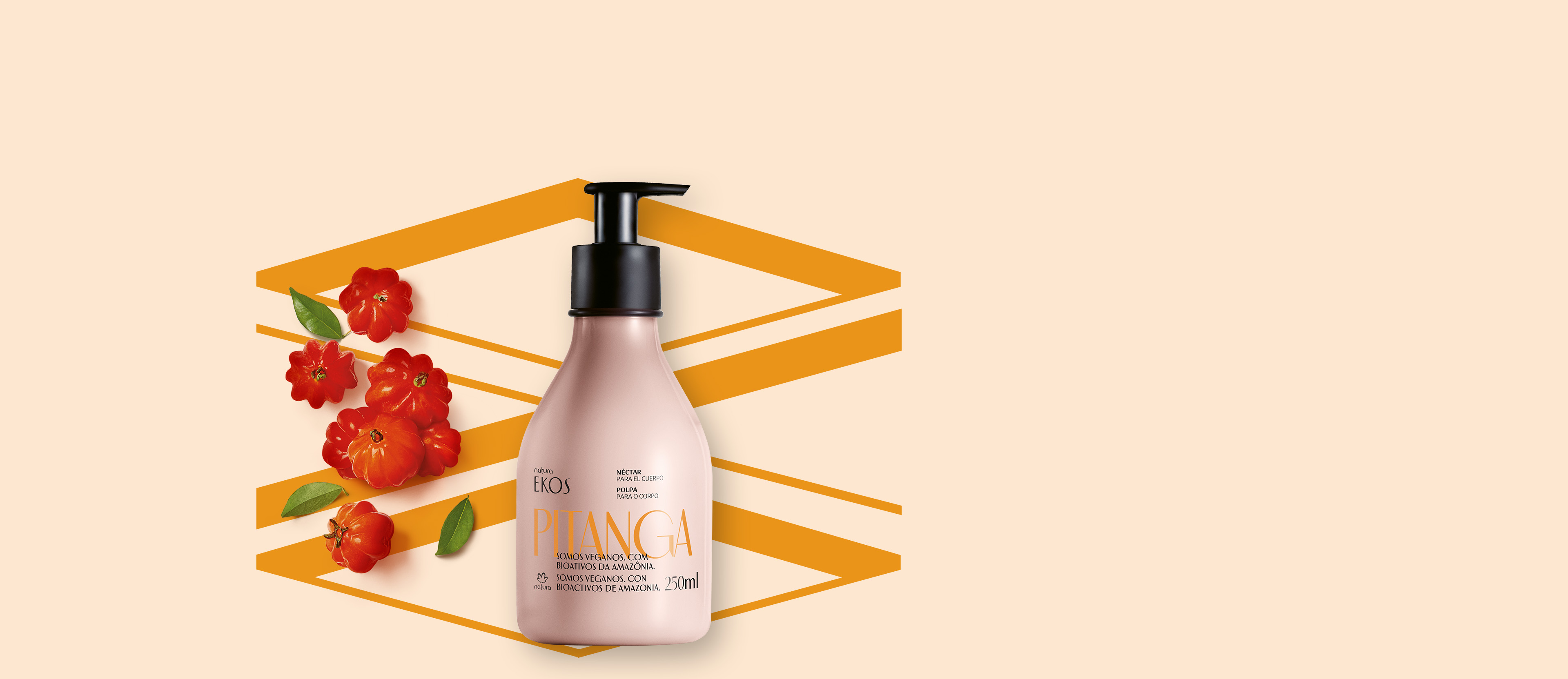 Pulpa hidratante corporal Ekos Pitanga