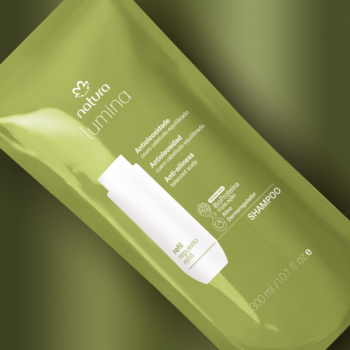 Repuesto Shampoo Antioleosidad Lumina 300ml