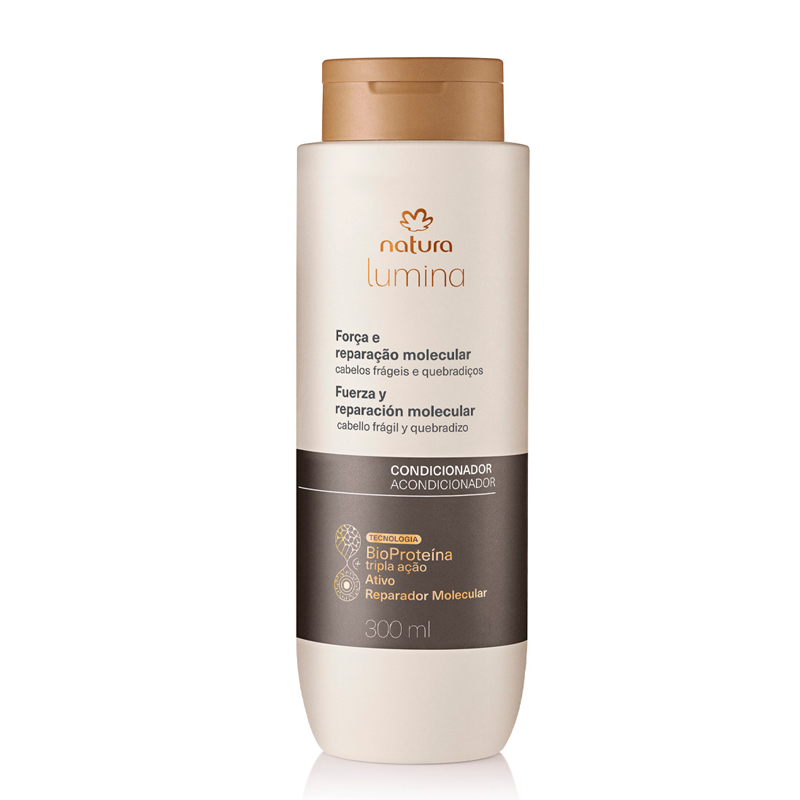 Acondicionador fuerza y reparación cabello frágil y quebradizo Lumina