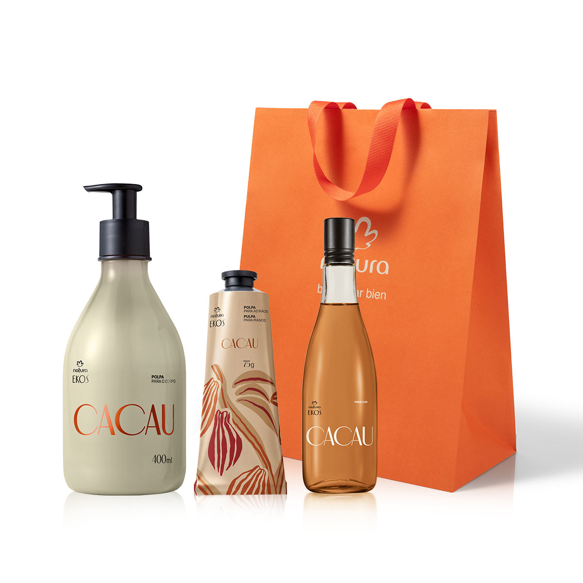 Regalo Madres Ekos Cacao (1 Crema Cuerpo + 1 Crema Manos + 1 Frescor EDT)