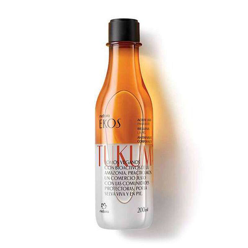Aceite bifásico corporal Ekos Tukumá