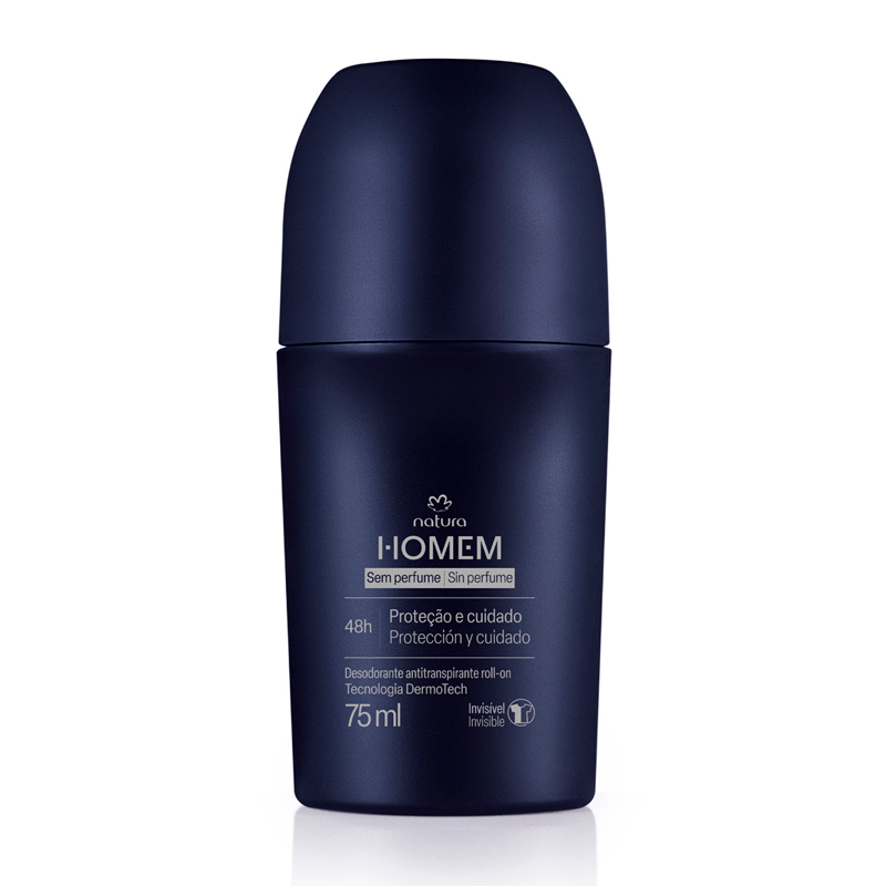 Desodorante antitranspirante roll-on Homem sin perfume - 75ml