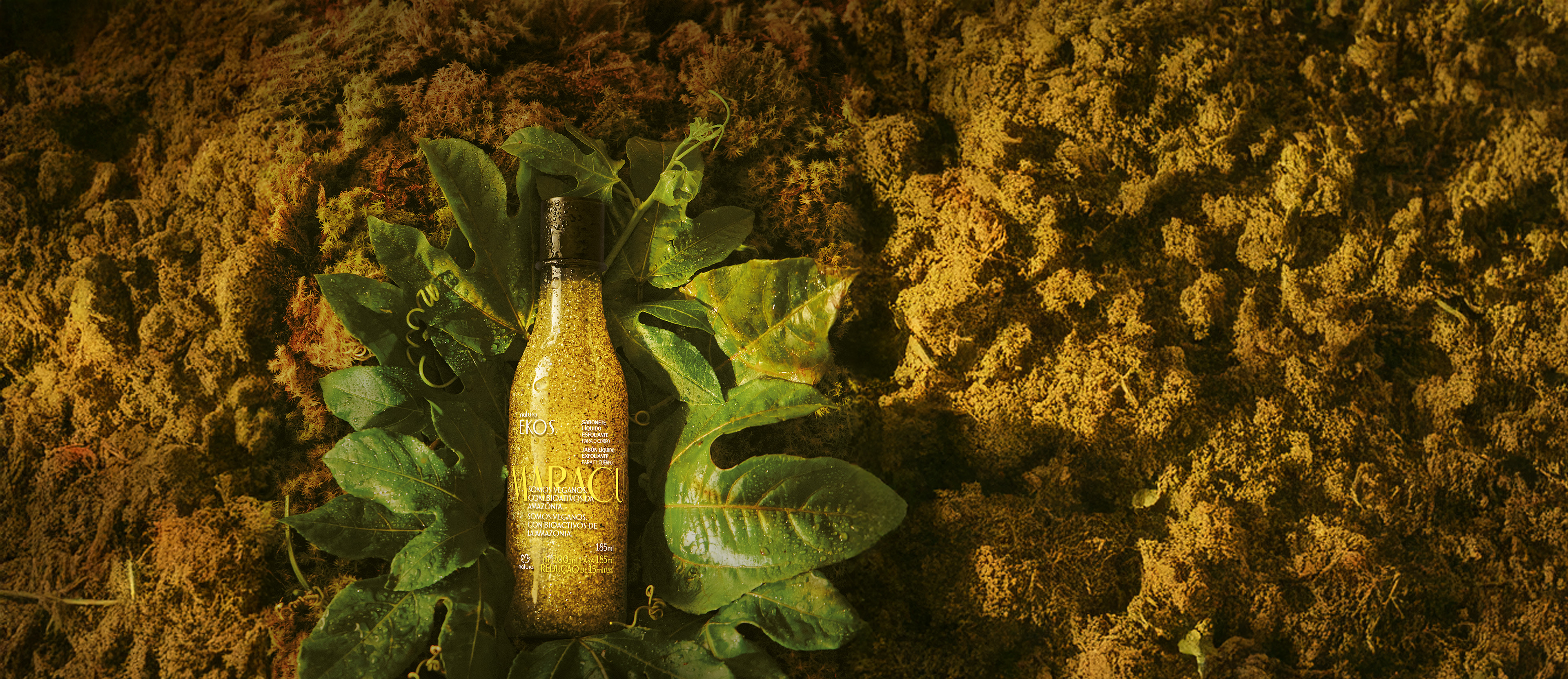 Jabón líquido exfoliante Ekos maracuyá