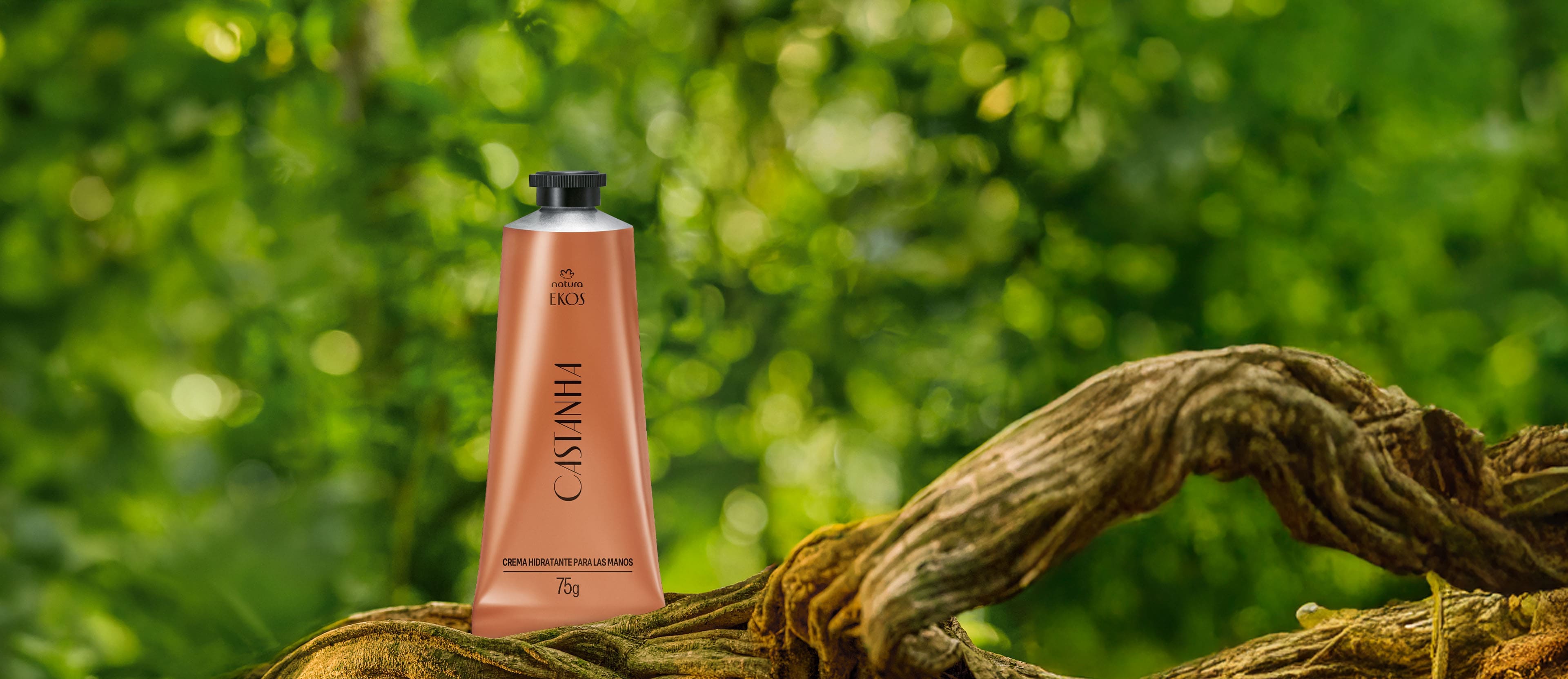 Crema Hidratante para Manos Ekos Castaña