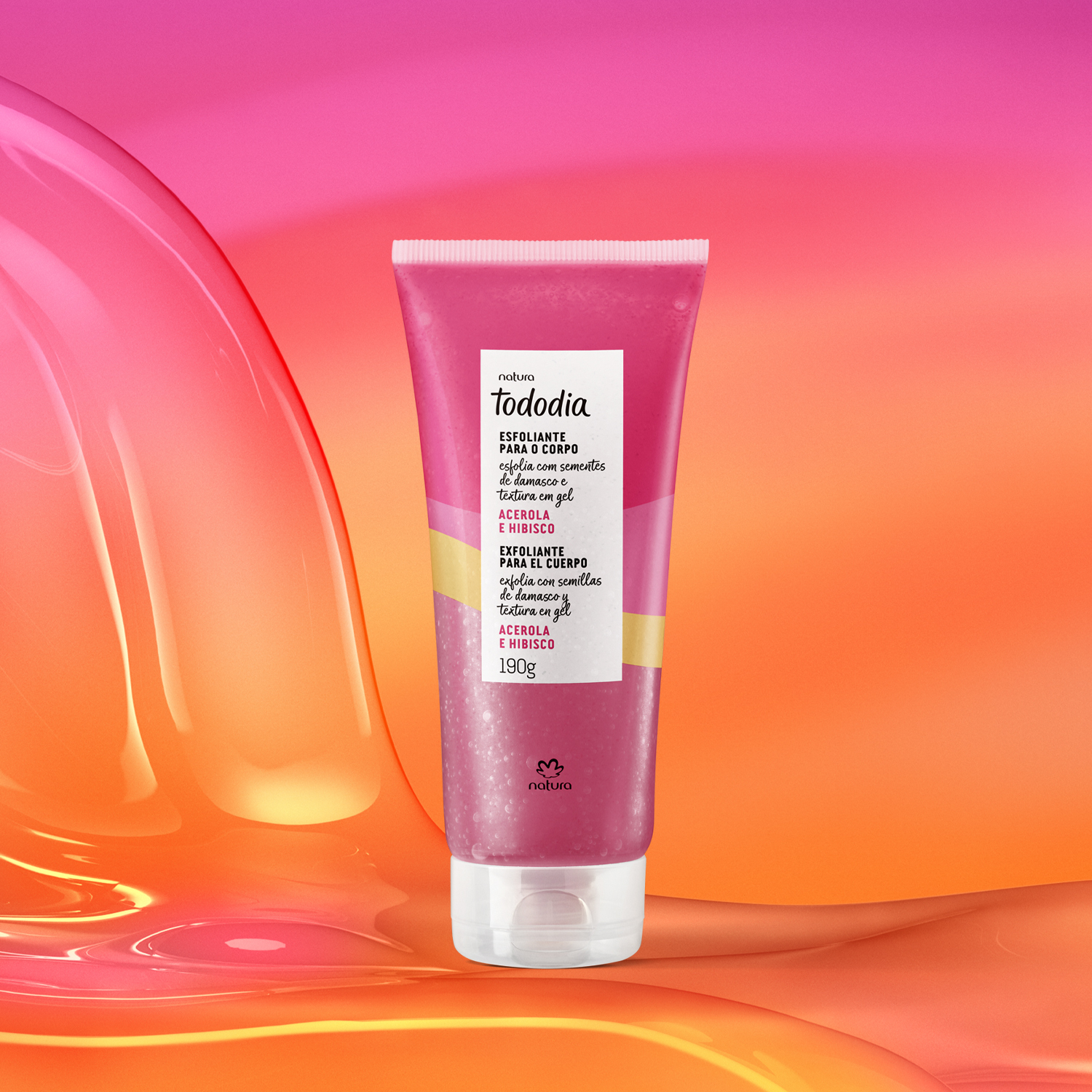 Exfoliante para el Cuerpo Tododia Acerola y Hibisco
