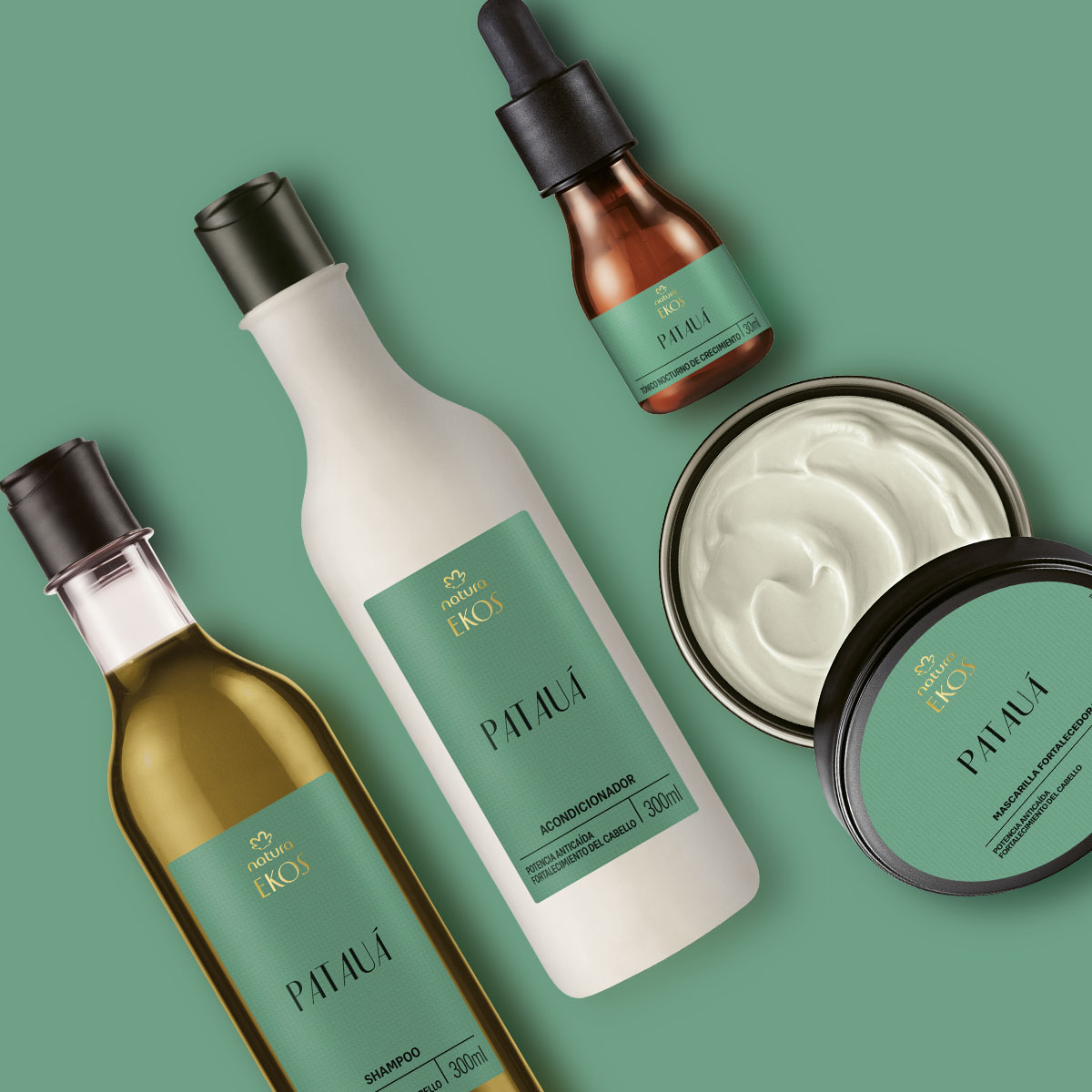 Regalo Madres Ekos Patauá (1 Acondicionador + 1 Shampoo + 1 Máscara + 1 Tónico)