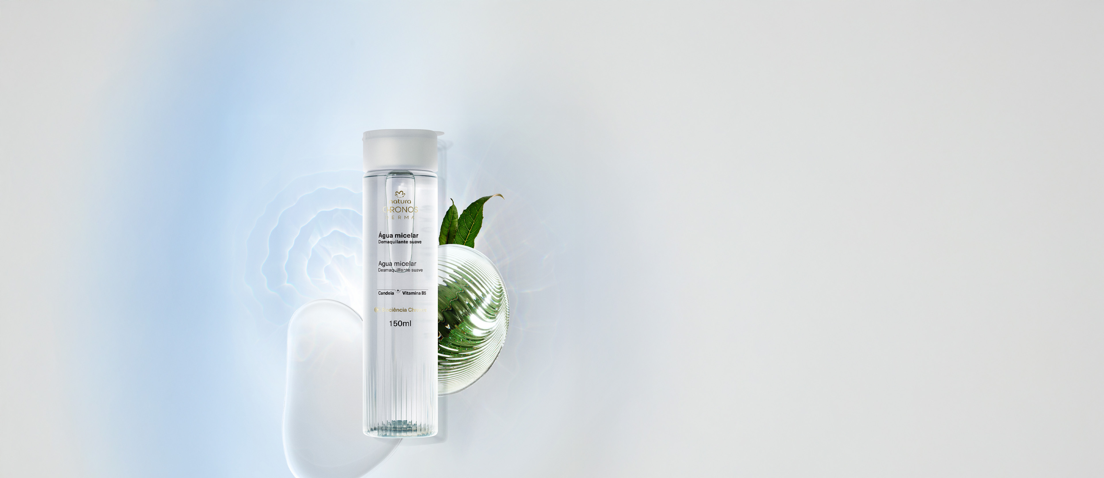 Agua micelar desmaquillante suave Chronos Derma