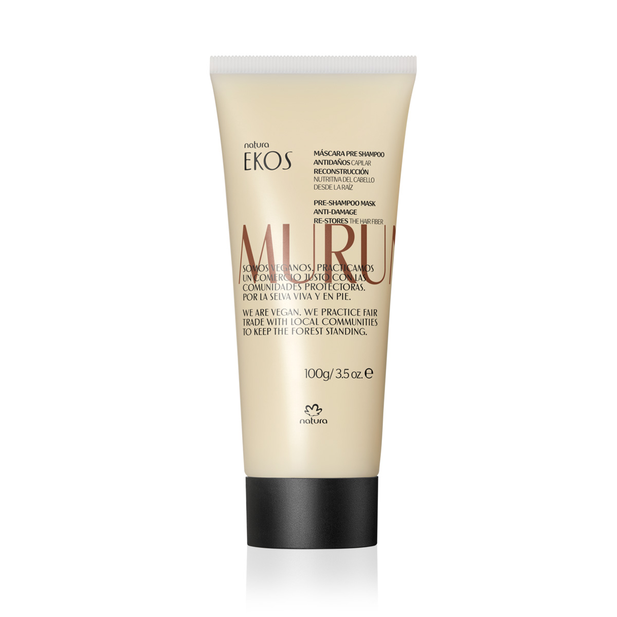 Máscara pre shampoo Ekos murumuru