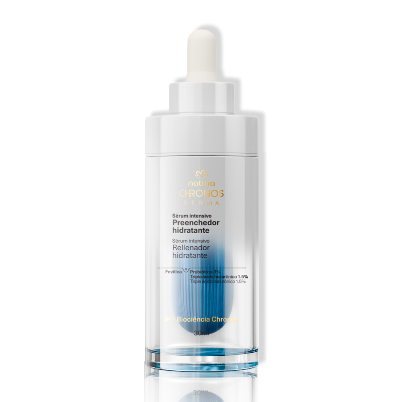 Sérum rellenador hidratante rostro y cuello Chronos Derma - 30ml