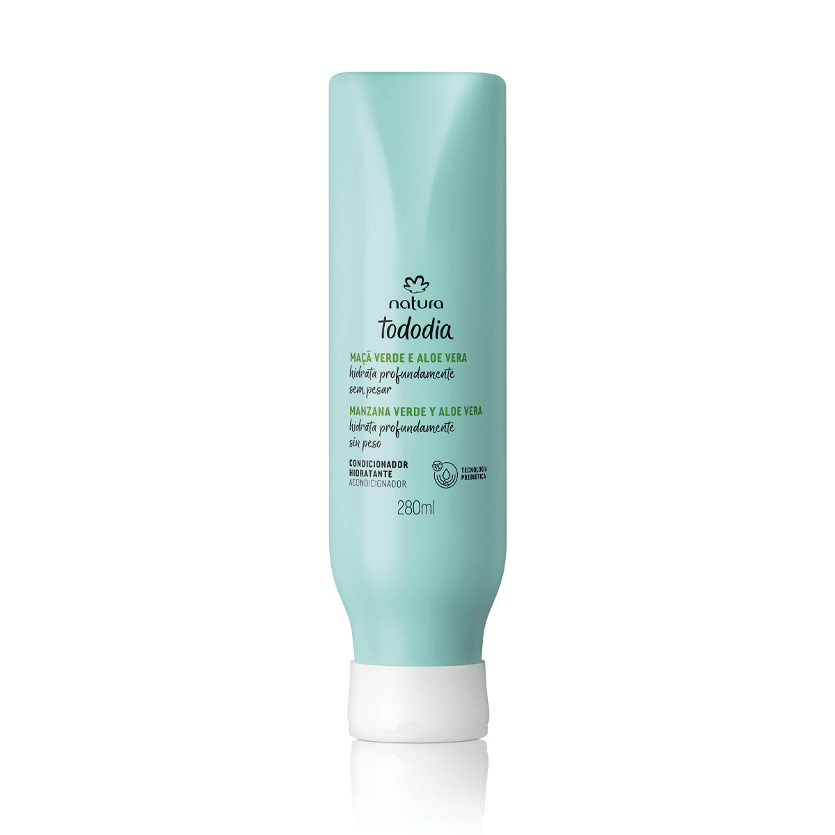 Acondicionador hidratante Tododia manzana verde y aloe vera - 280ml
