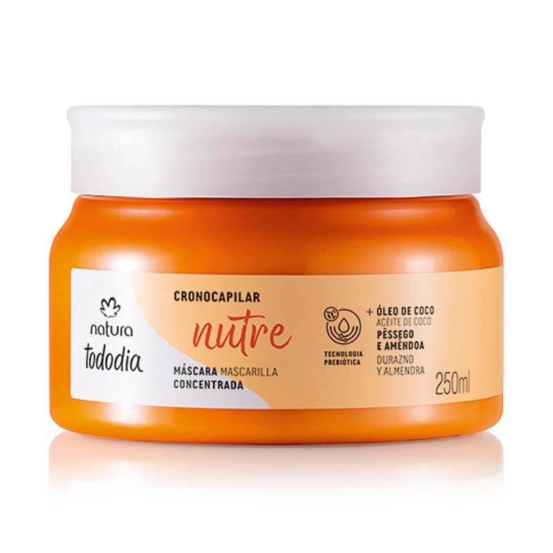 Mascarilla concentrada Tododia durazno y almendras - 250ml