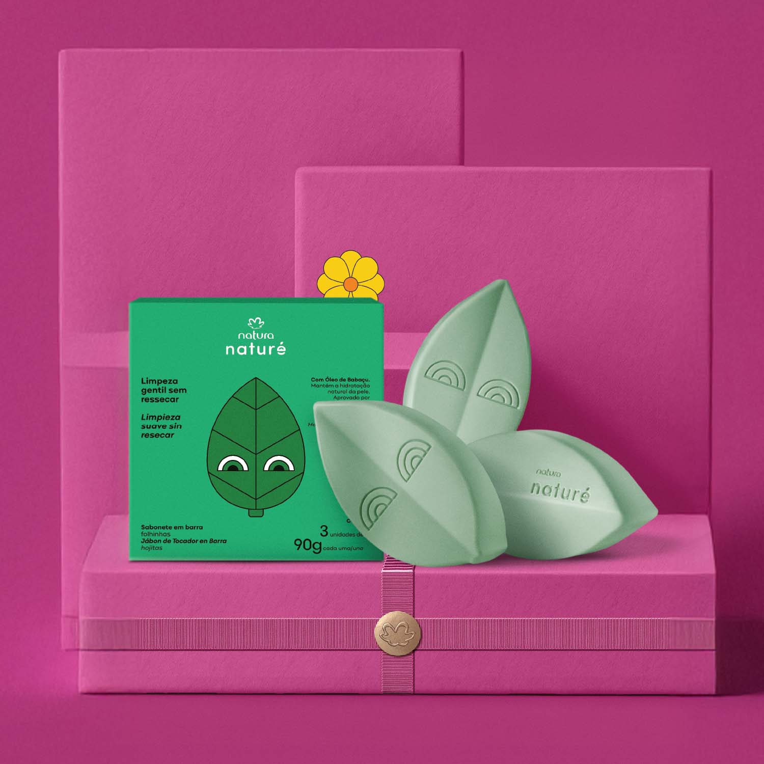 Regalo Jabón Hojitas Natura Naturé