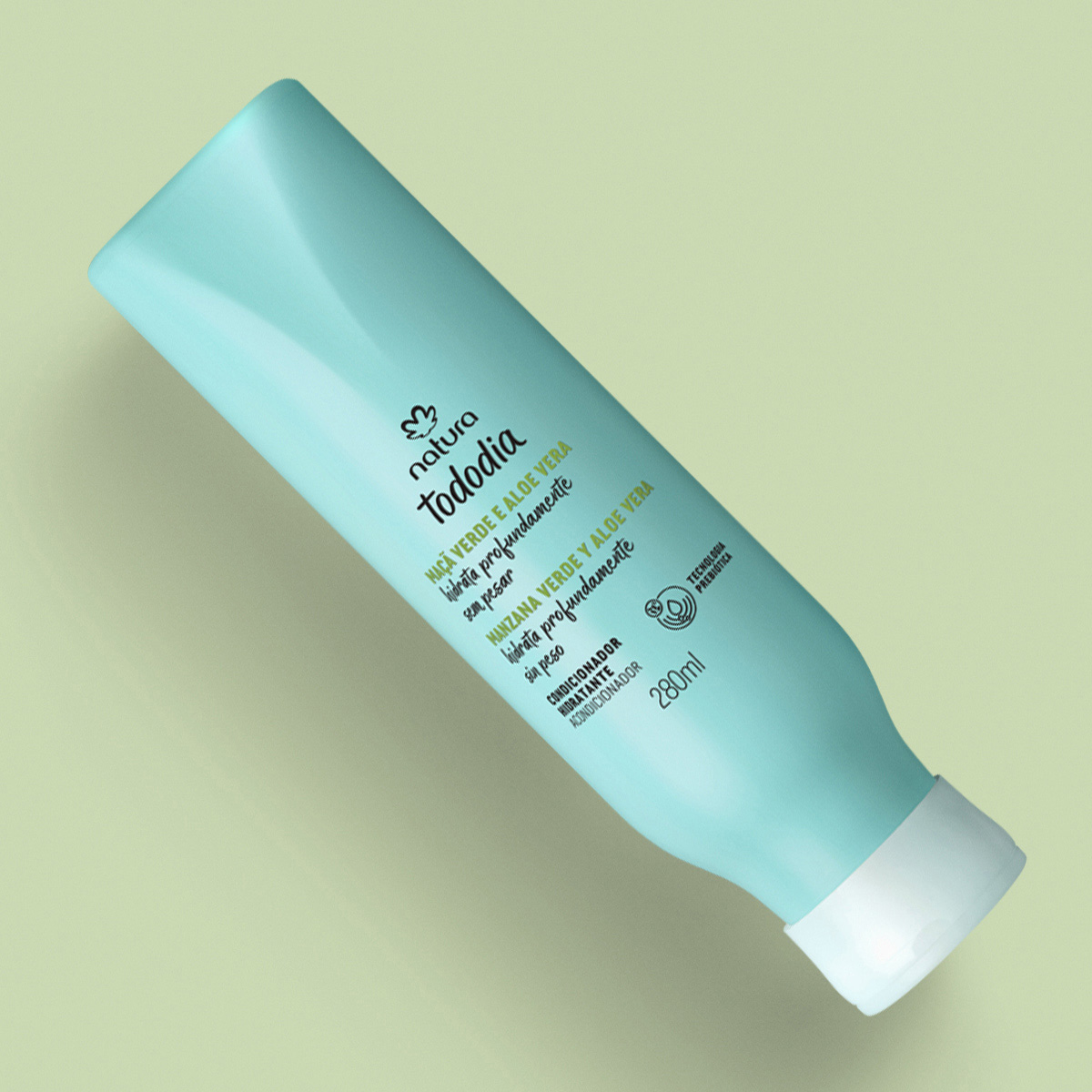 Acondicionador hidratante Tododia manzana verde y aloe vera