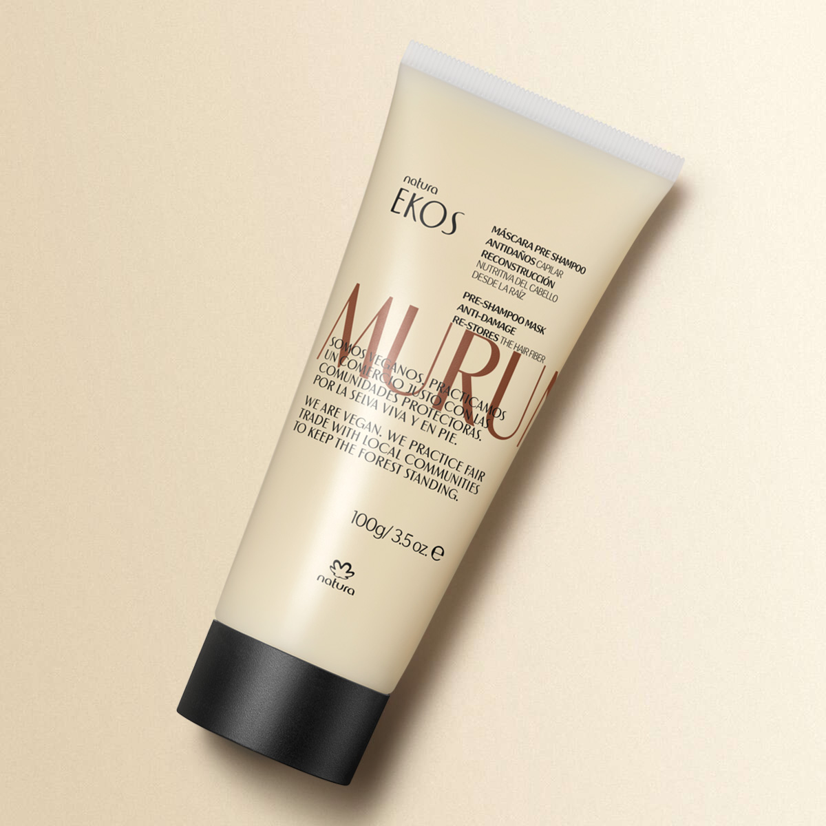 Máscara pre shampoo Ekos murumuru