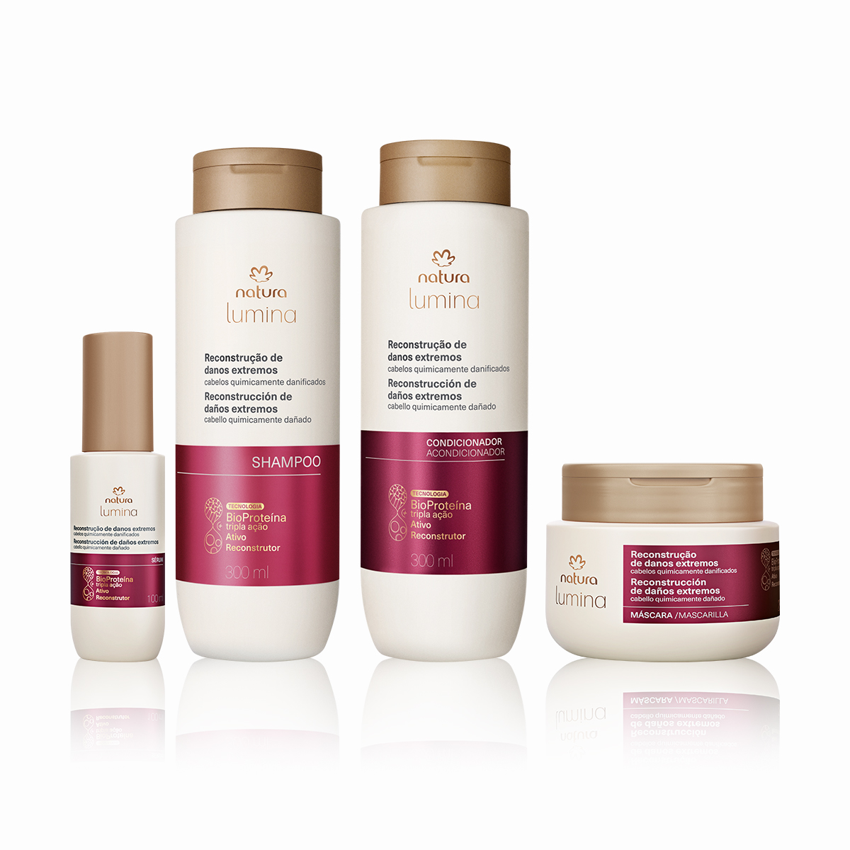 Kit Lumina Reconstrucción Tratamiento Completo