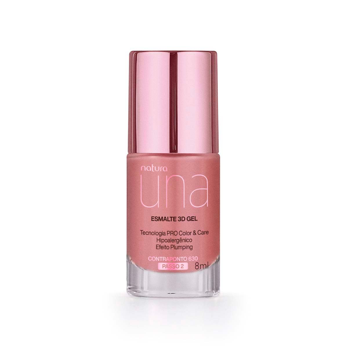 Esmalte Una 3D gel contraponto 630