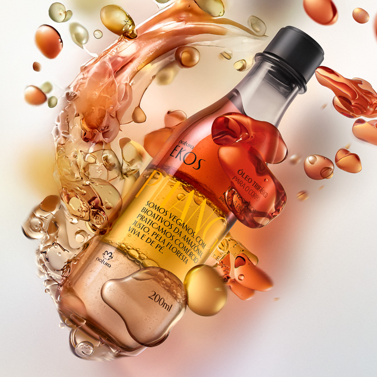 Aceite trifásico corporal Ekos pitanga