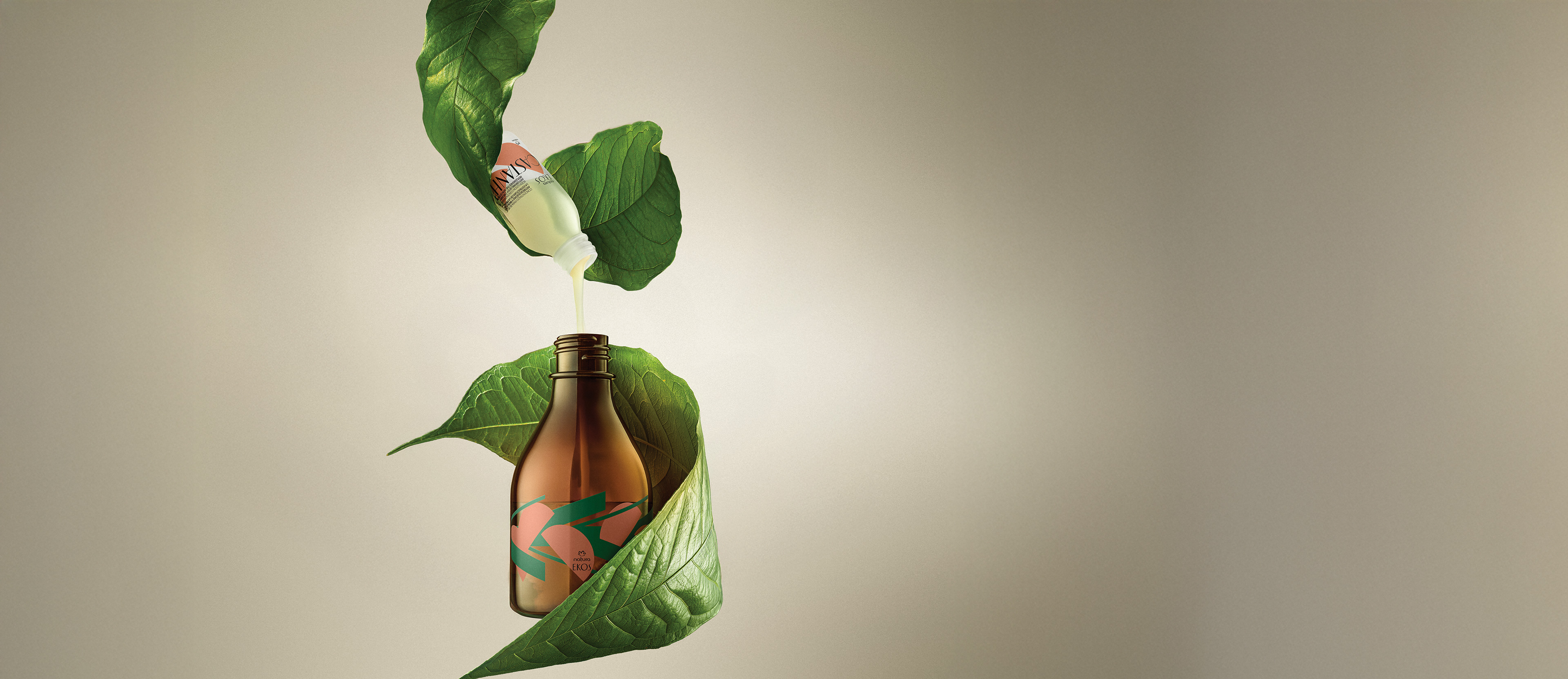 Kit Concentrado Corporal en Crema Ekos Castaña