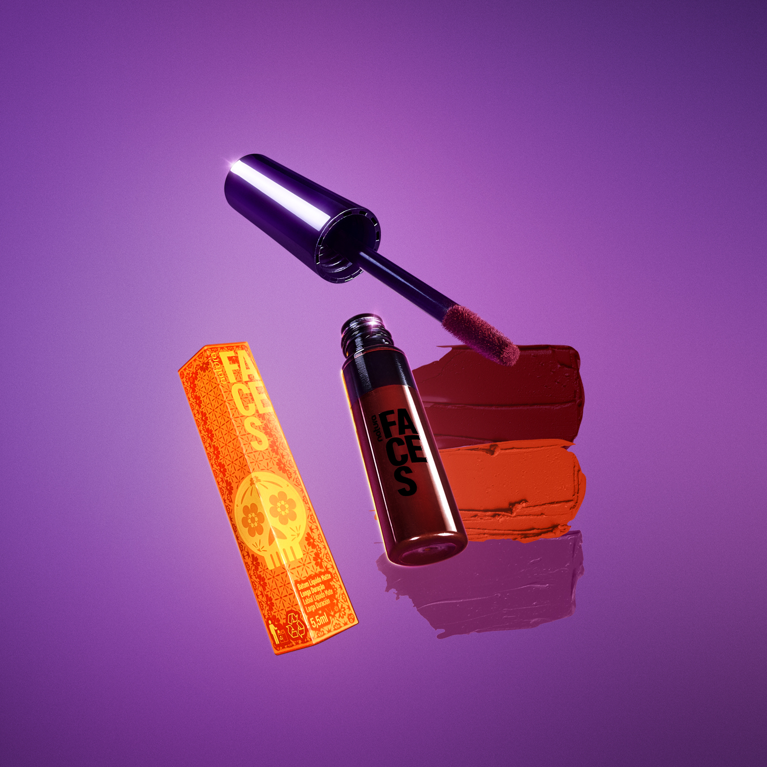 Labial Mate de Larga Duración Faces