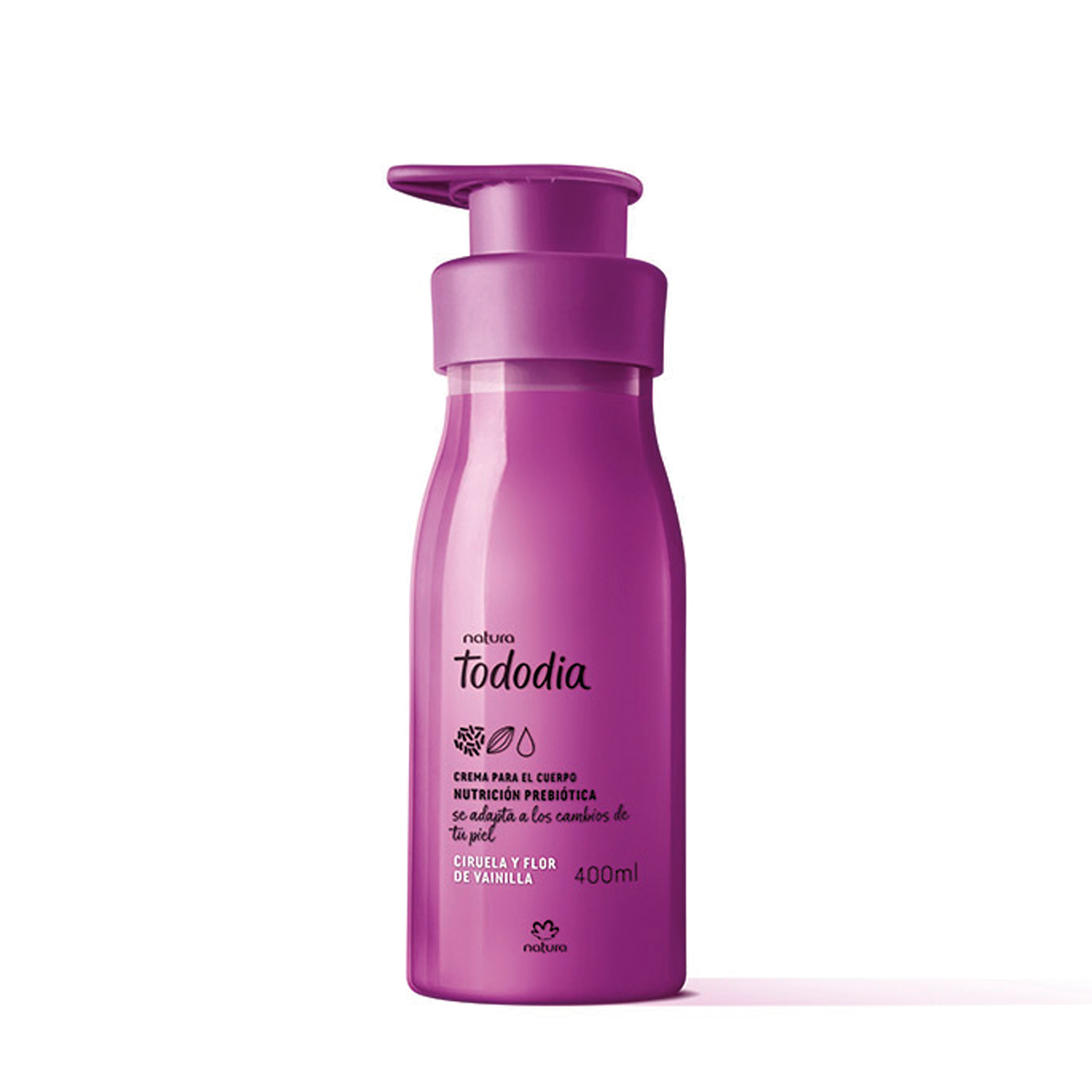 Crema nutritiva para el cuerpo ciruela y flor de vainilla - 400ml