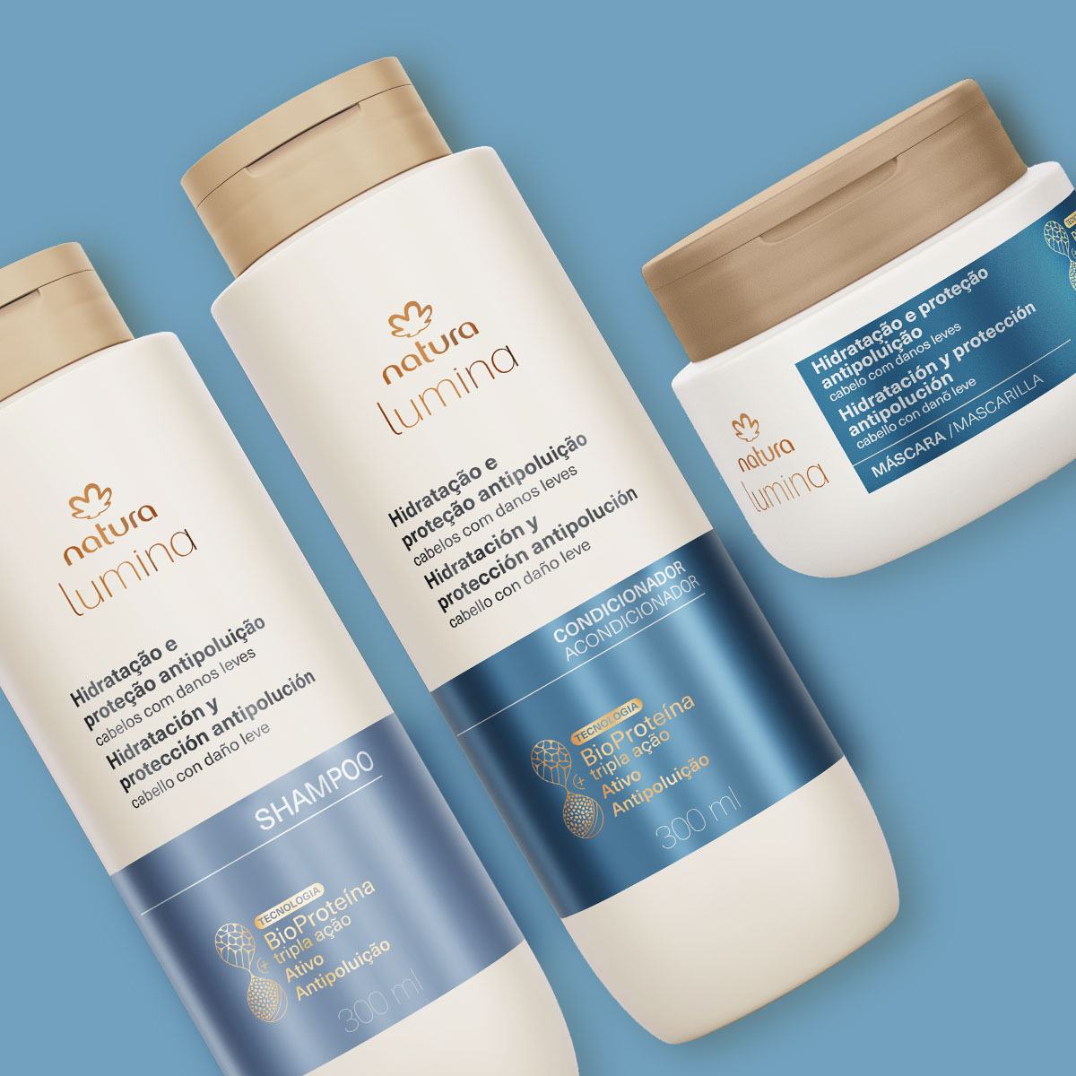 Kit Lumina Trío Hidratación y Protección Antipolución