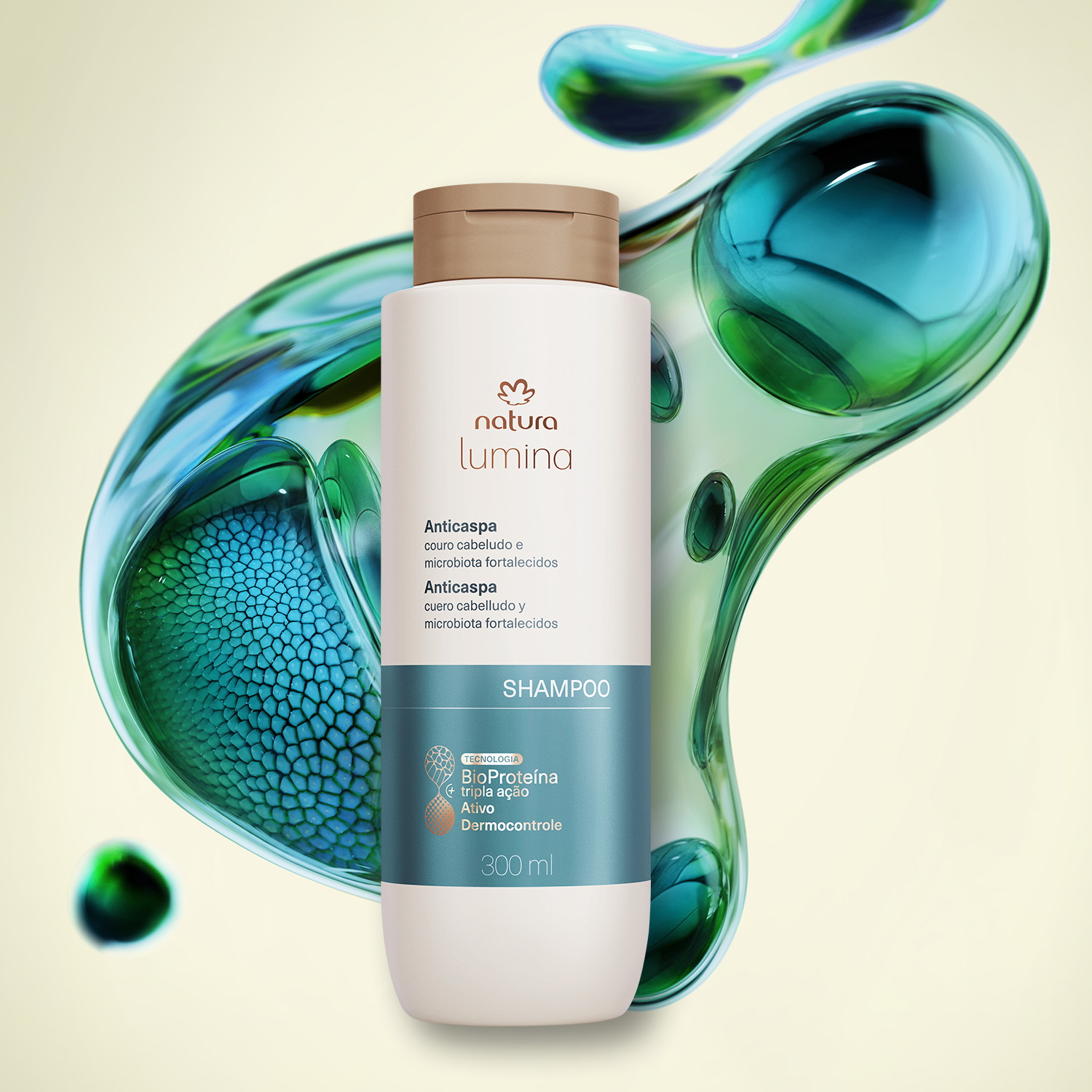 Shampoo reequilibrante anticaspa Lumina 300ml