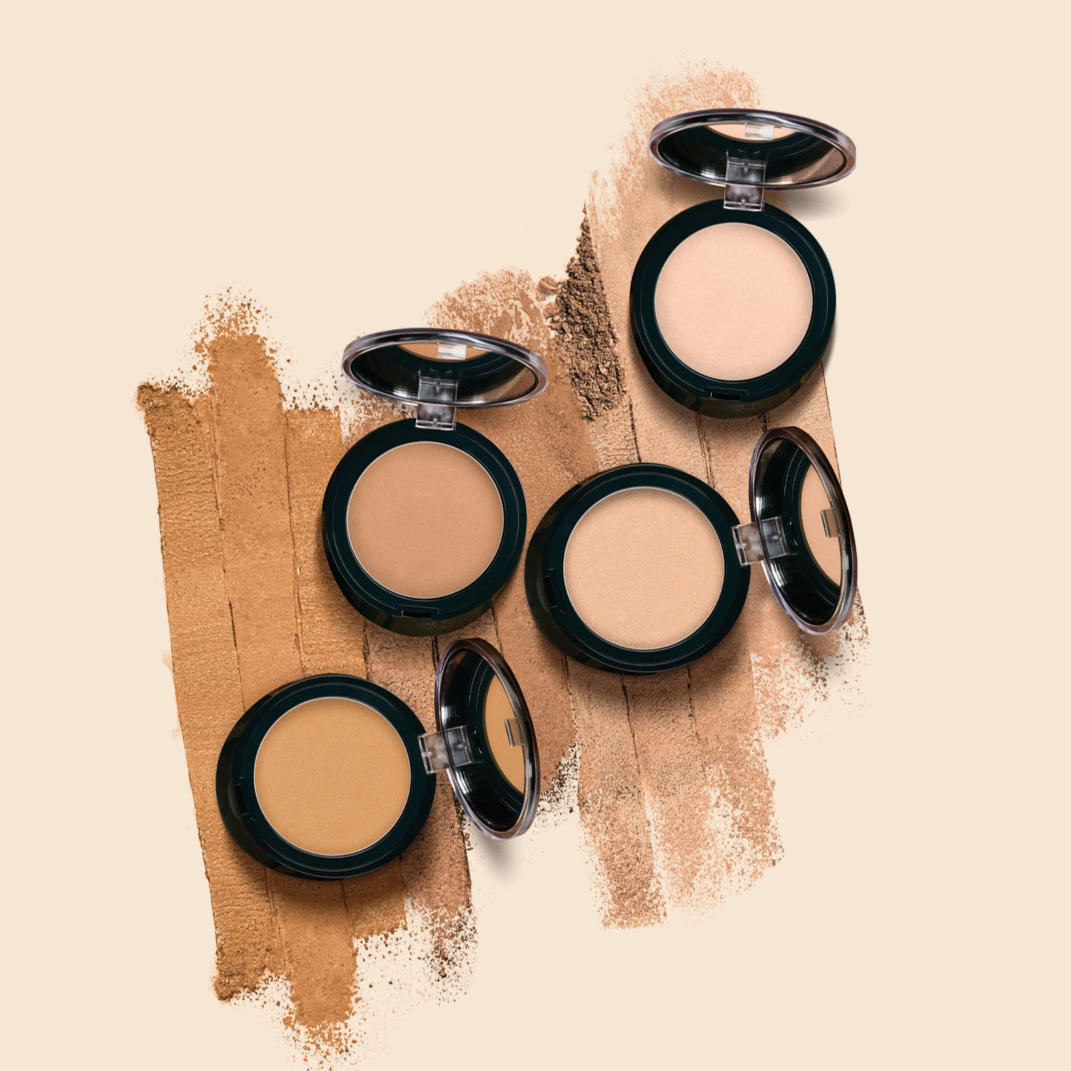 Polvo compacto mate Faces