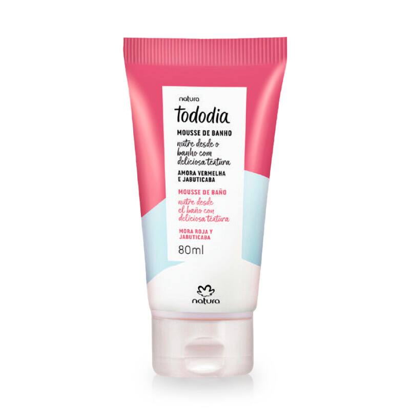 Mousse de baño Tododia Mora roja y jabuticaba