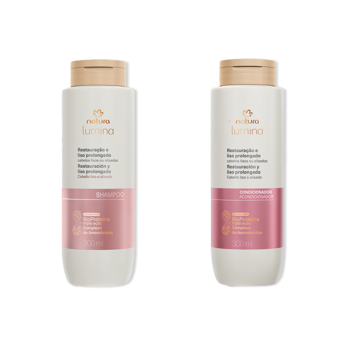 Kit Lumina liso y alisado diario