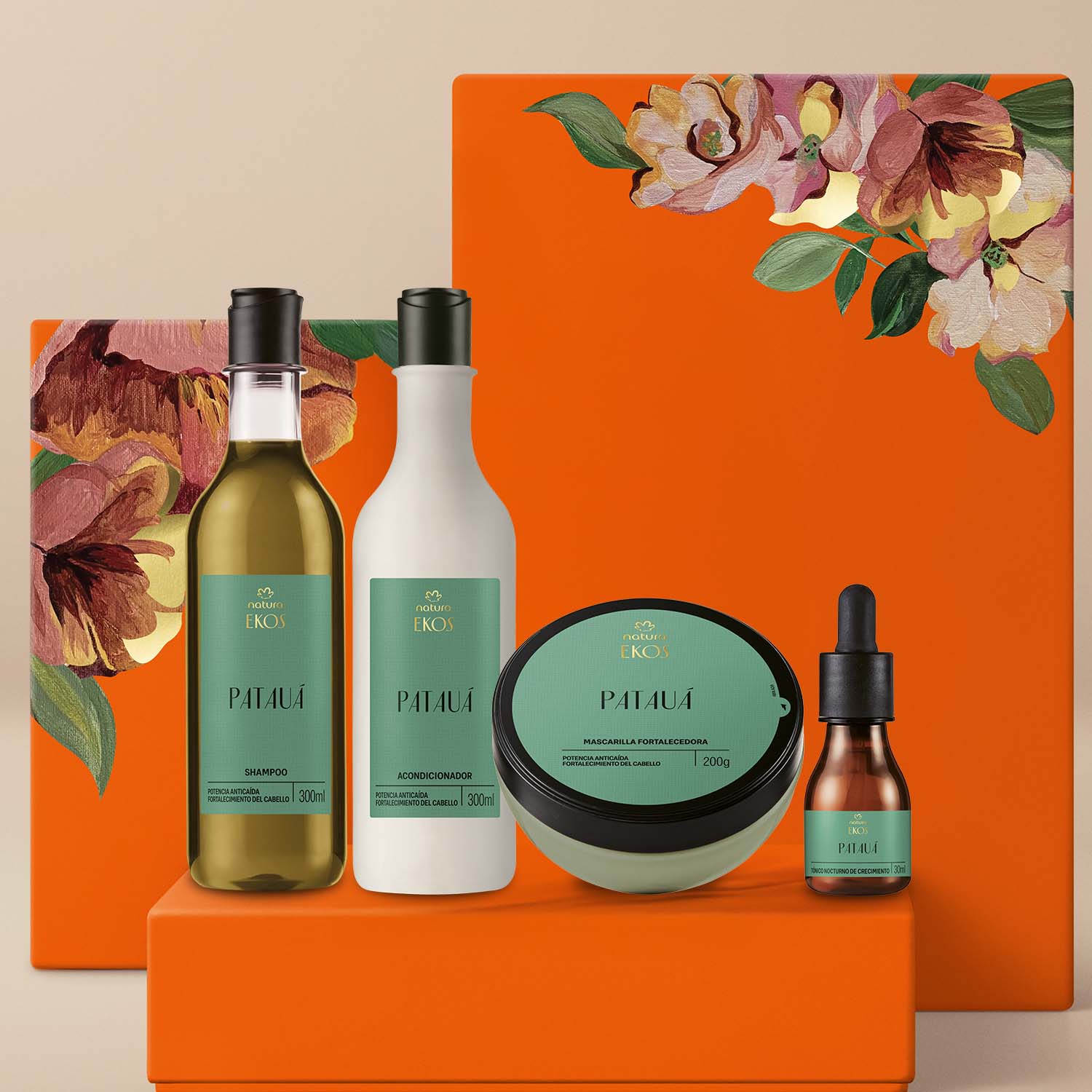 Regalo Madres Ekos Patauá (1 Acondicionador + 1 Shampoo + 1 Máscara + 1 Tónico)