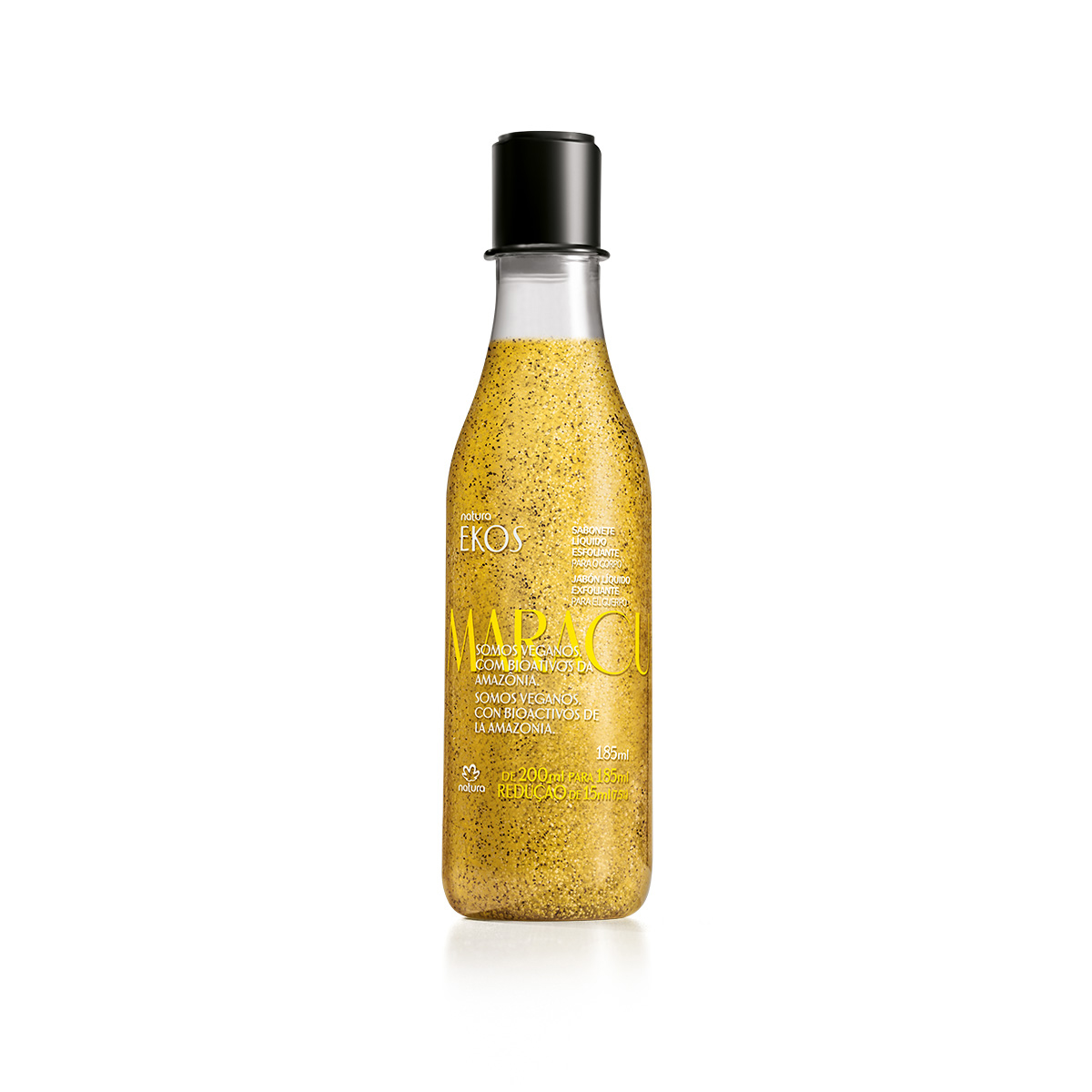 Jabón líquido exfoliante Ekos maracuyá - 185ml