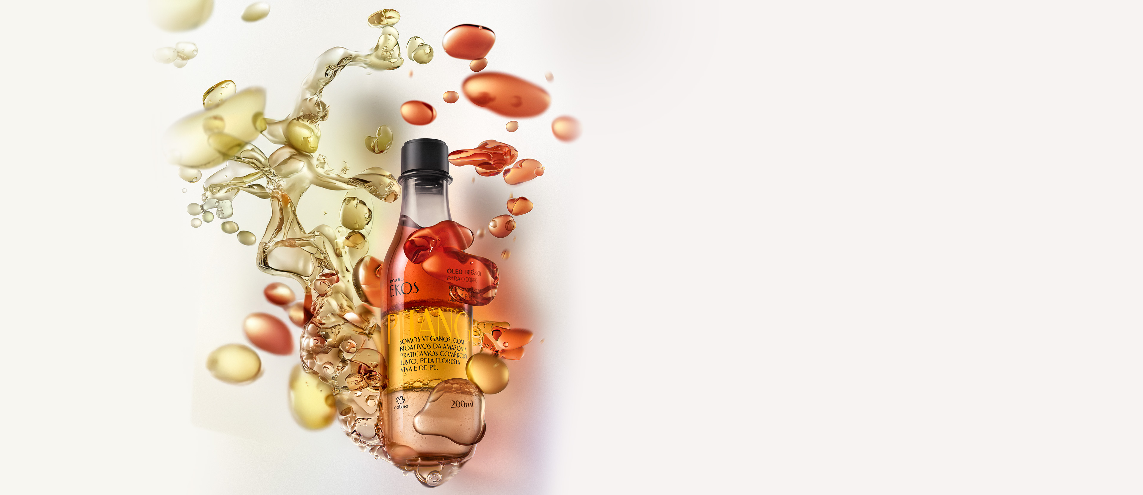 Aceite trifásico corporal Ekos pitanga
