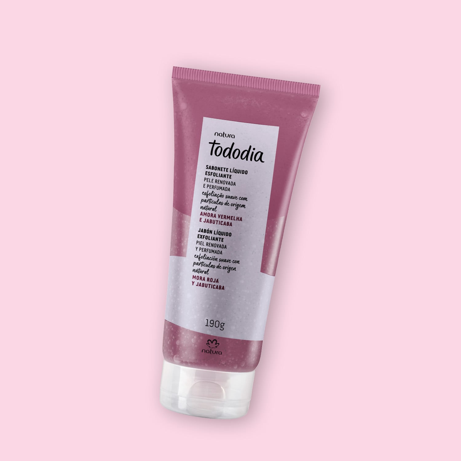 Tododia Jabón Líquido Exfoliante Mora Roja y Jabuticaba 190 g