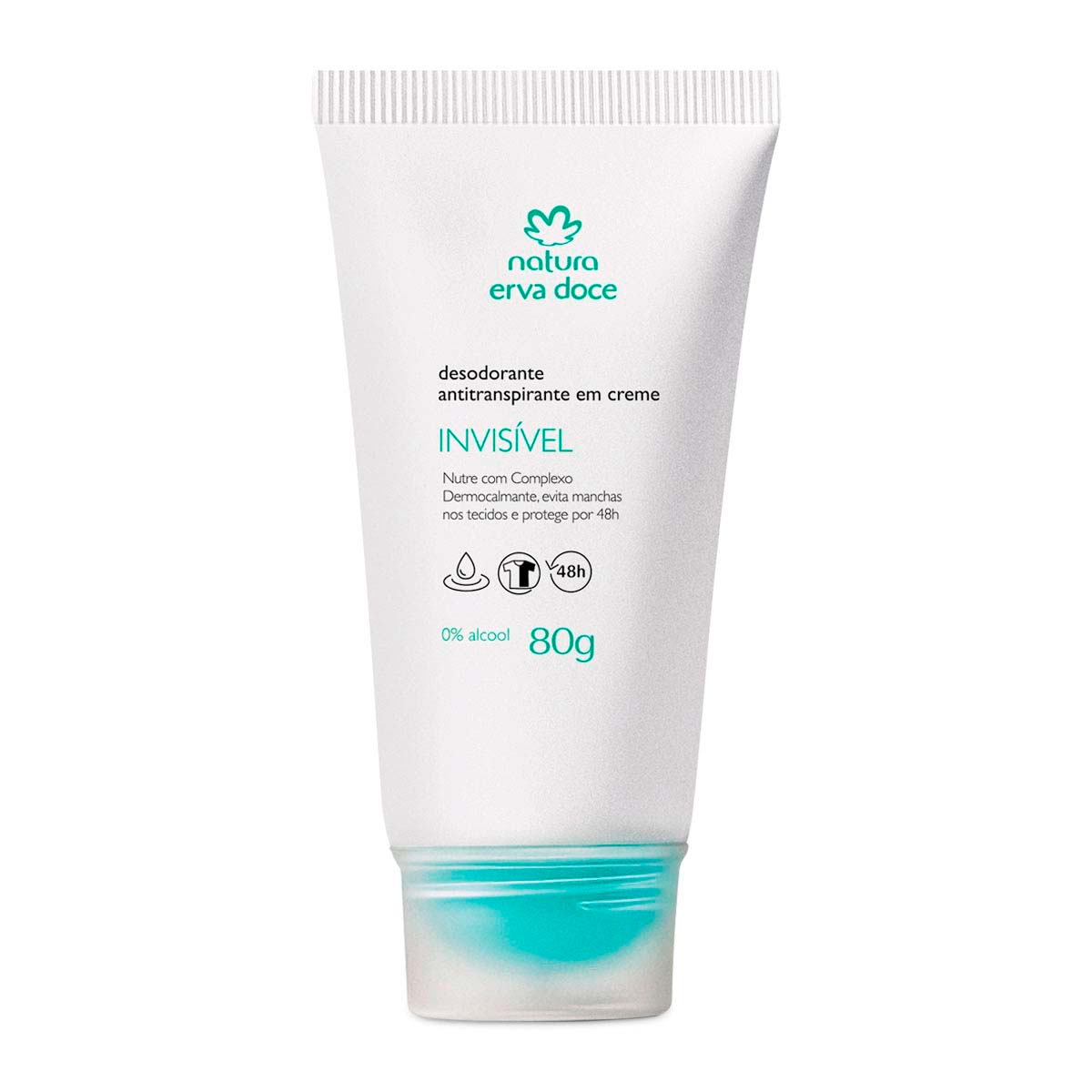 Desodorante antitranspirante en crema Erva Doce - 80g