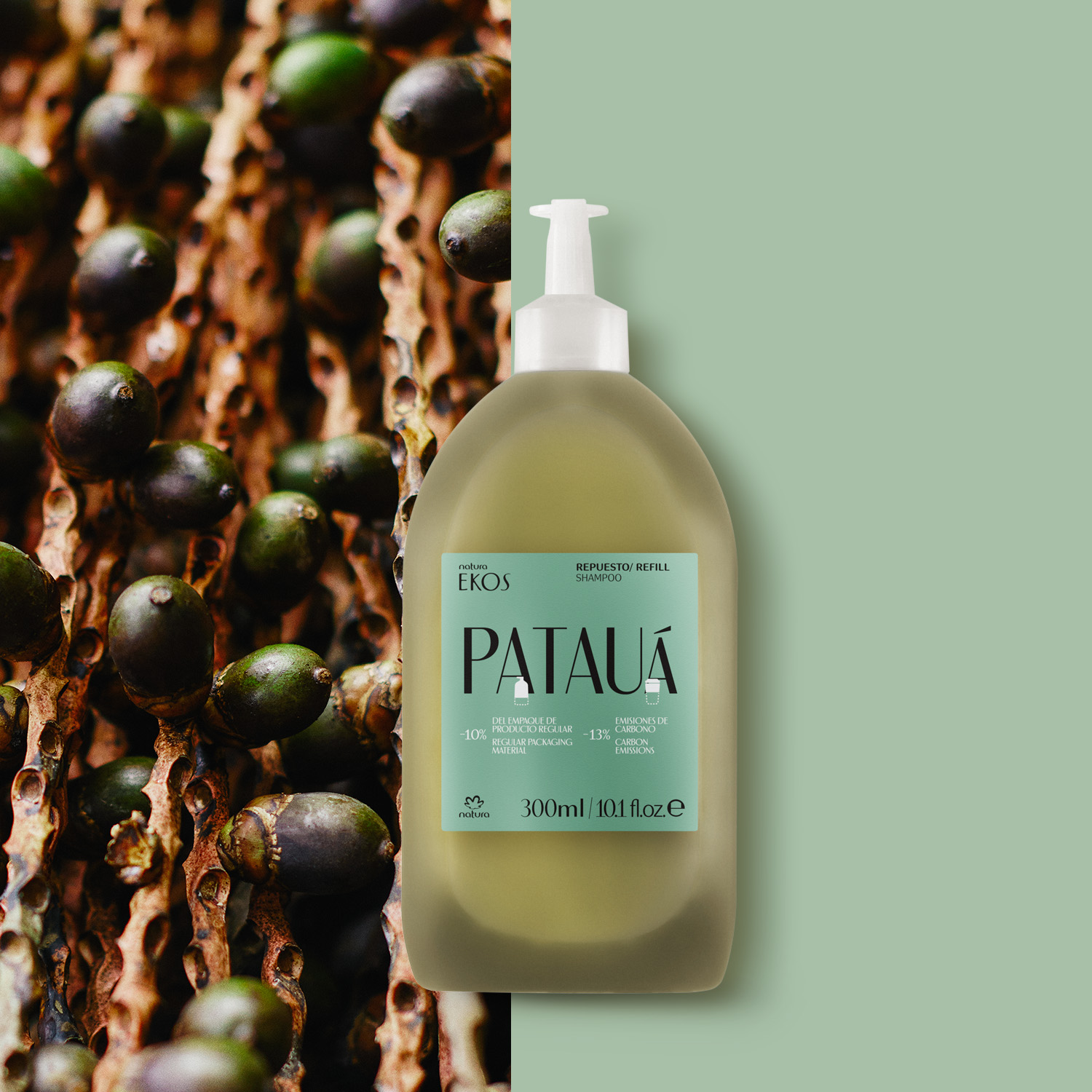 Repuesto shampoo Ekos patauá