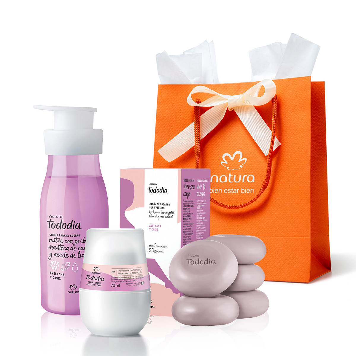 Regalo Día de la Mujer Rutina Tododia Avellana y Cassis