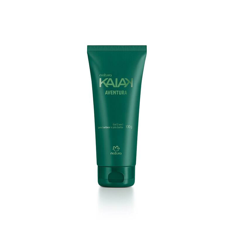 Gel para barba 2 en 1 Kaiak aventura masculino